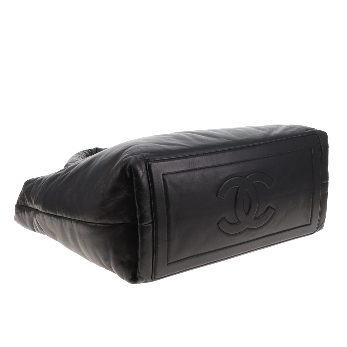 Chanel Coco Cocoon Tote Black Leather 2009/10
