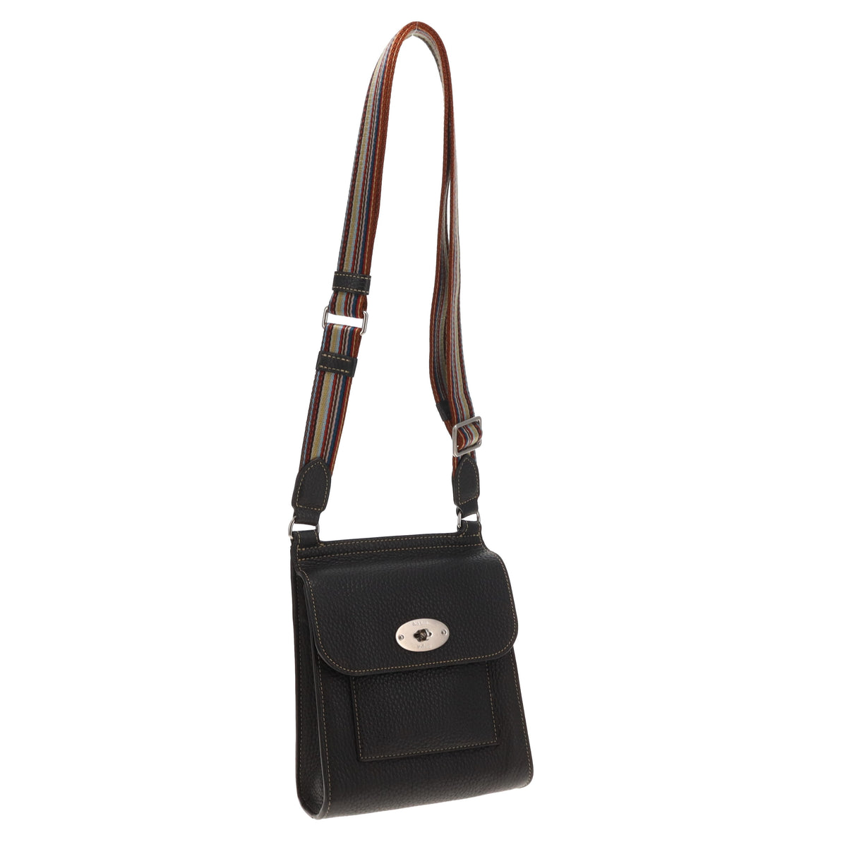 Mulberry X Paul Smith Antony Messenger Small Black