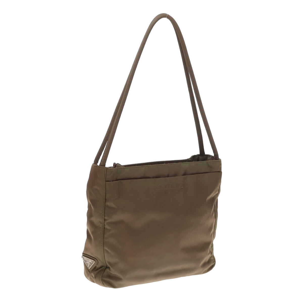 Prada Shoulder Bag Vintage Olive Nylon
