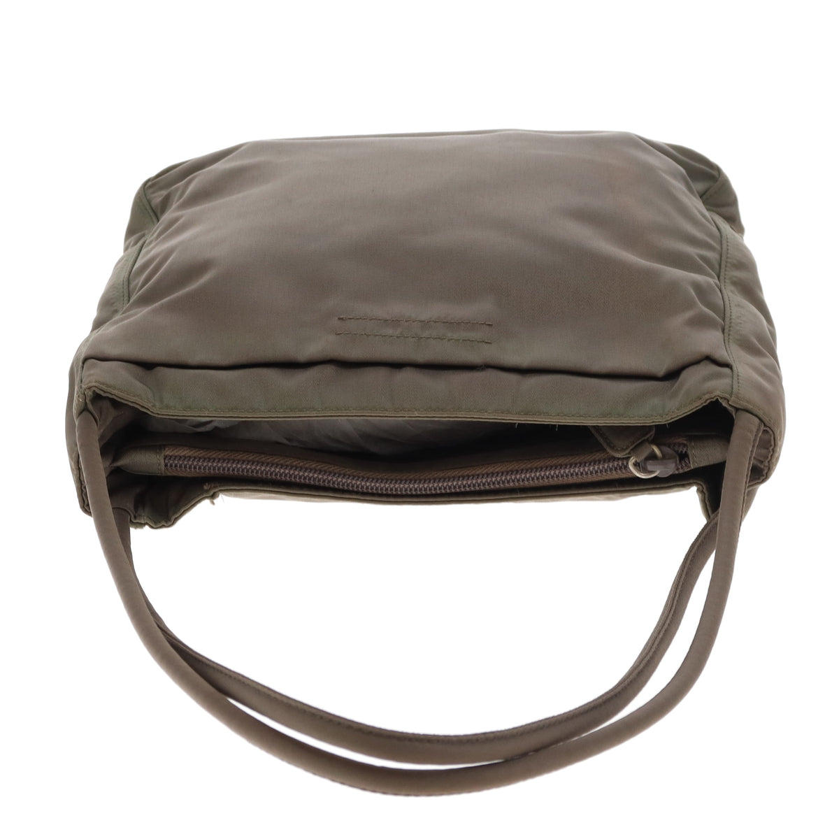 Prada Shoulder Bag Vintage Olive Nylon
