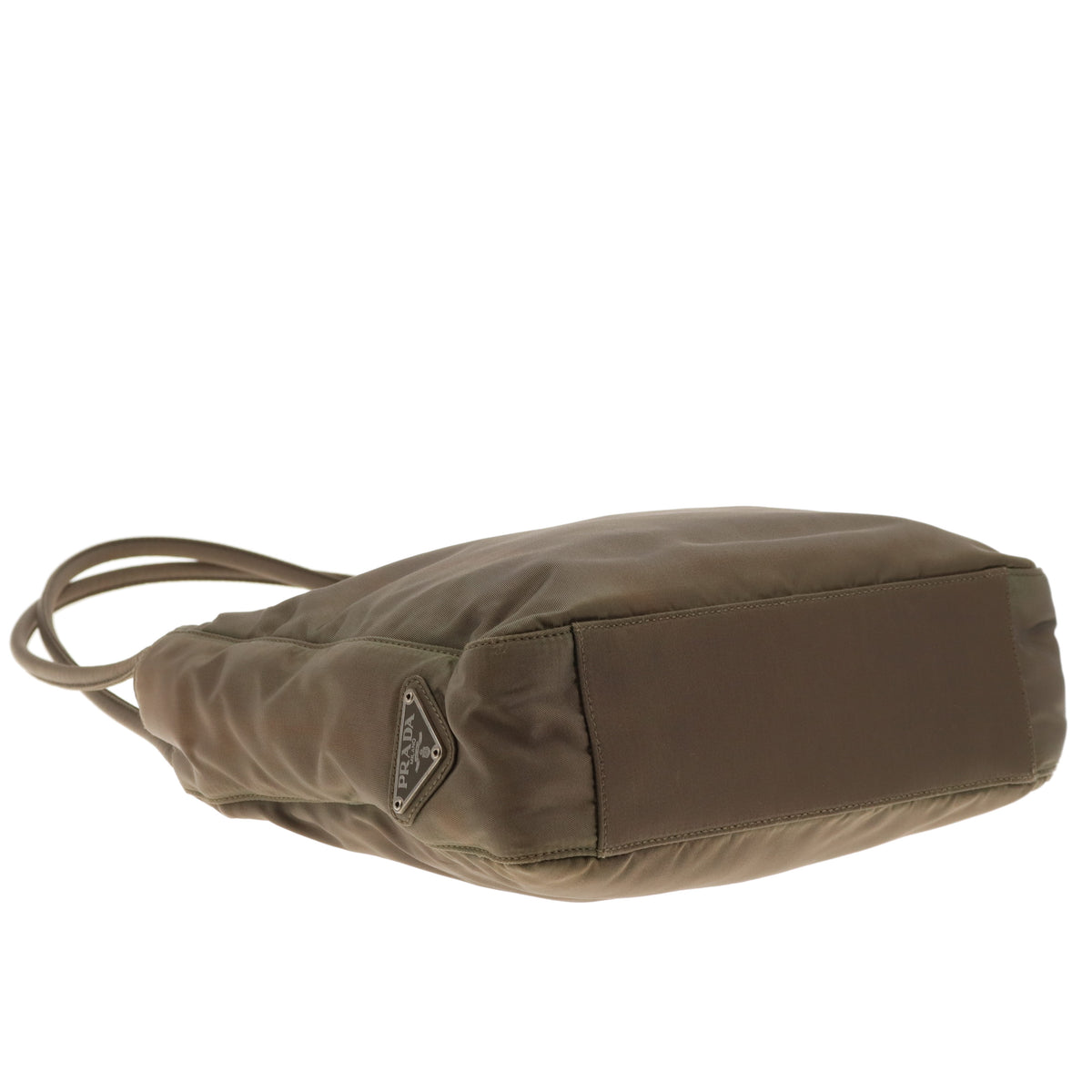 Prada Shoulder Bag Vintage Olive Nylon