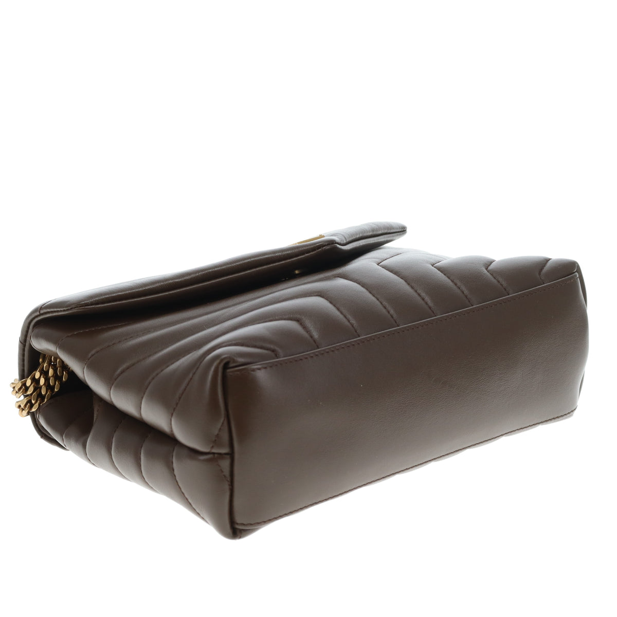 Saint Laurent Loulou Small Brown GHW 2021