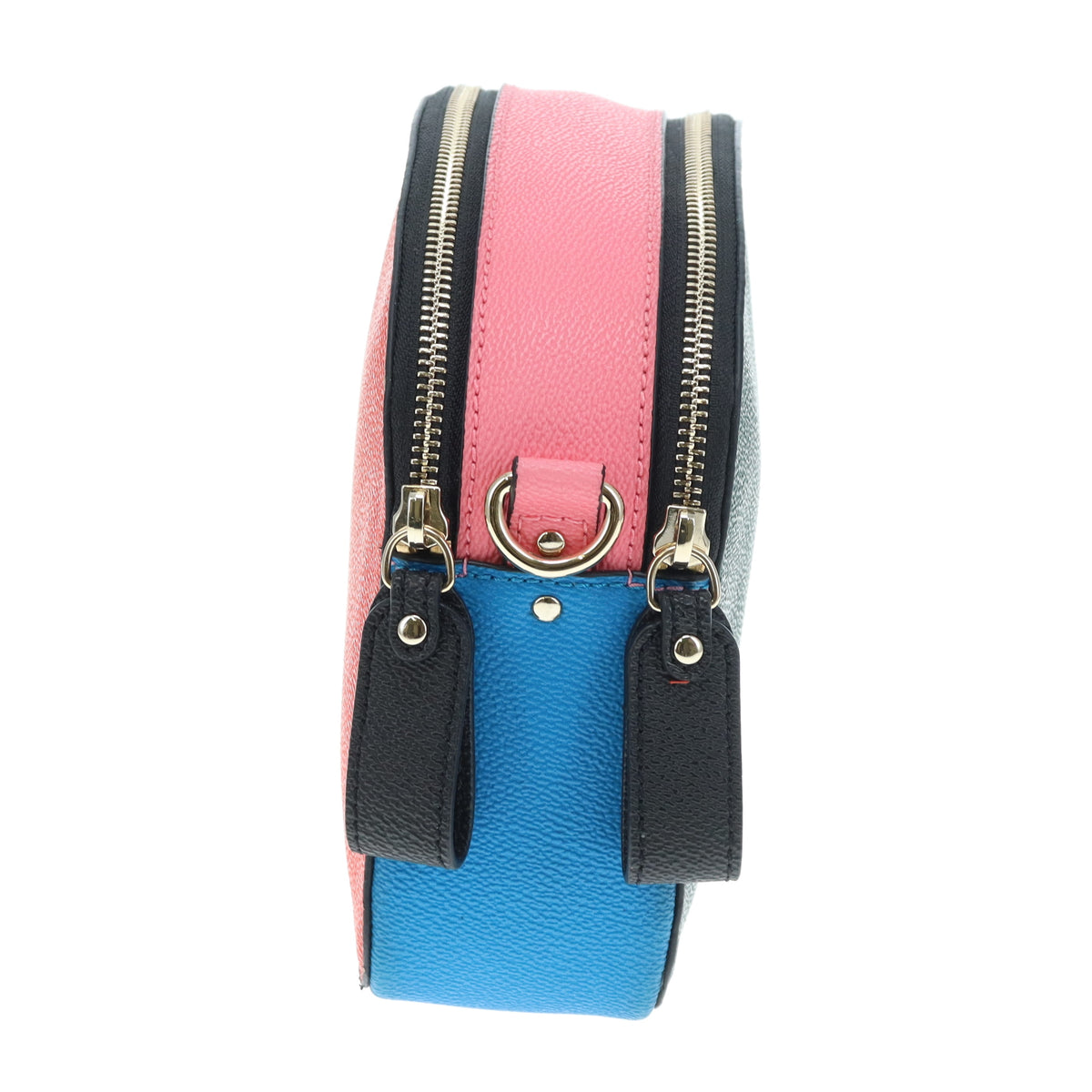 Orla Kiely Tostada Crossbody In Forest Colour Block