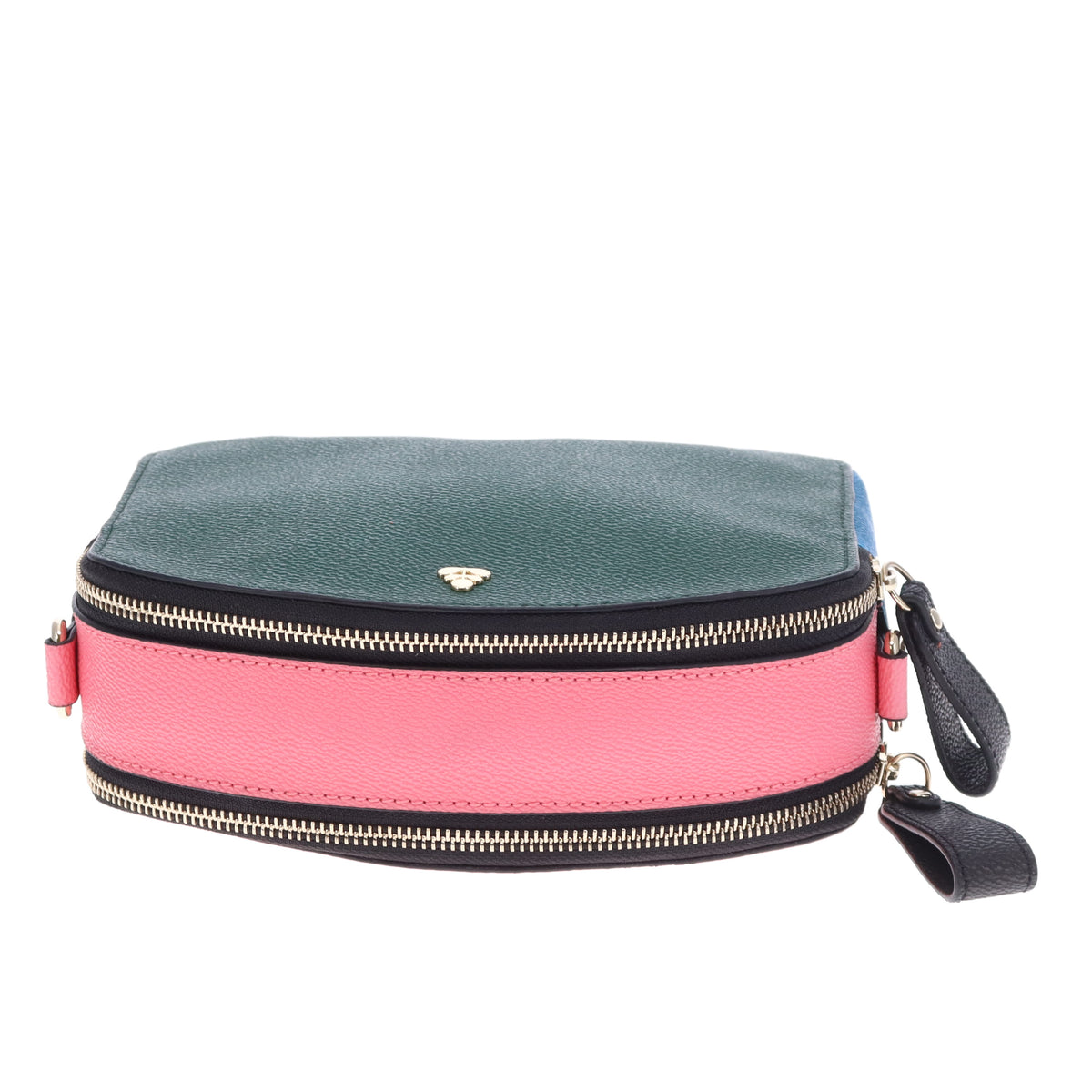 Orla Kiely Tostada Crossbody In Forest Colour Block