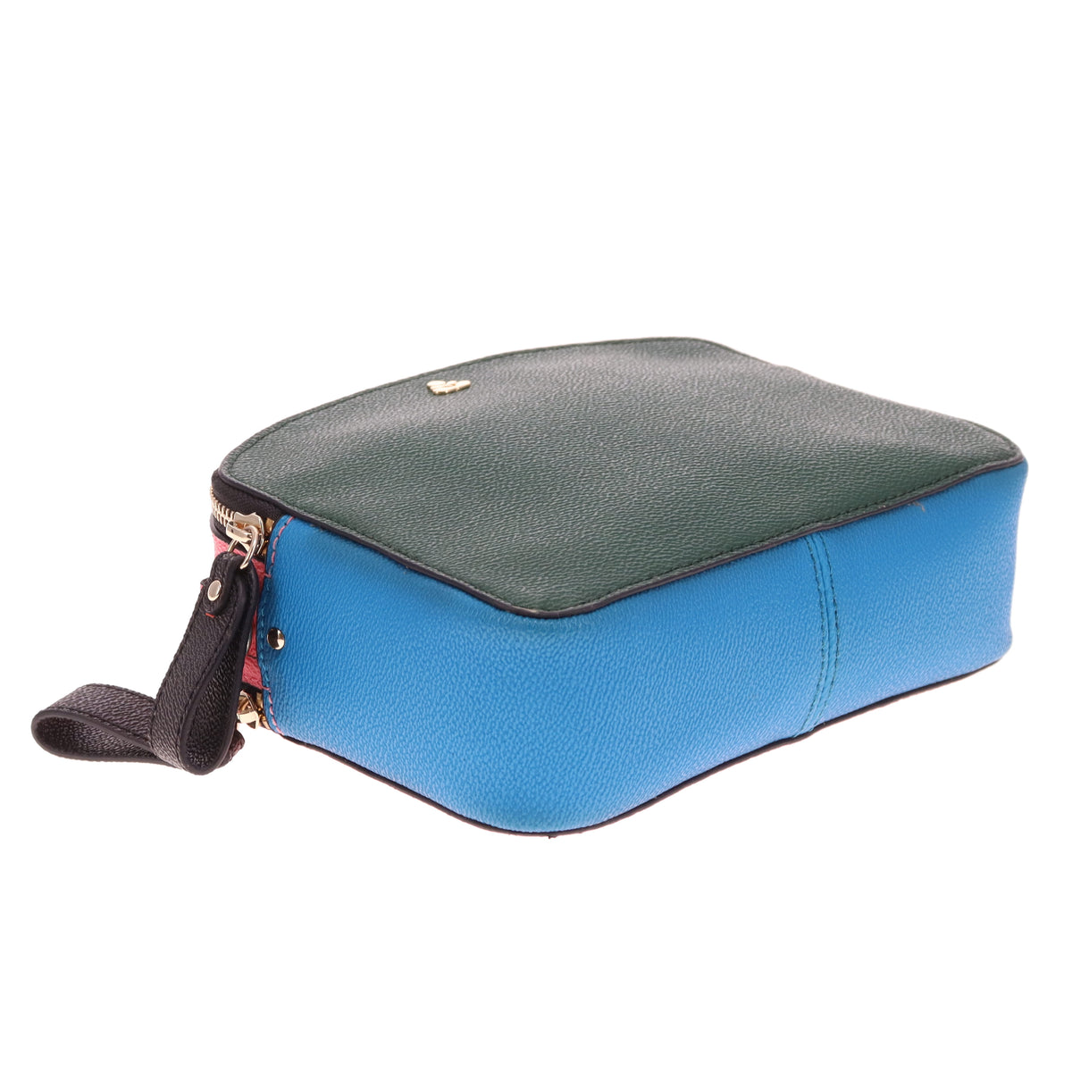 Orla Kiely Tostada Crossbody In Forest Colour Block