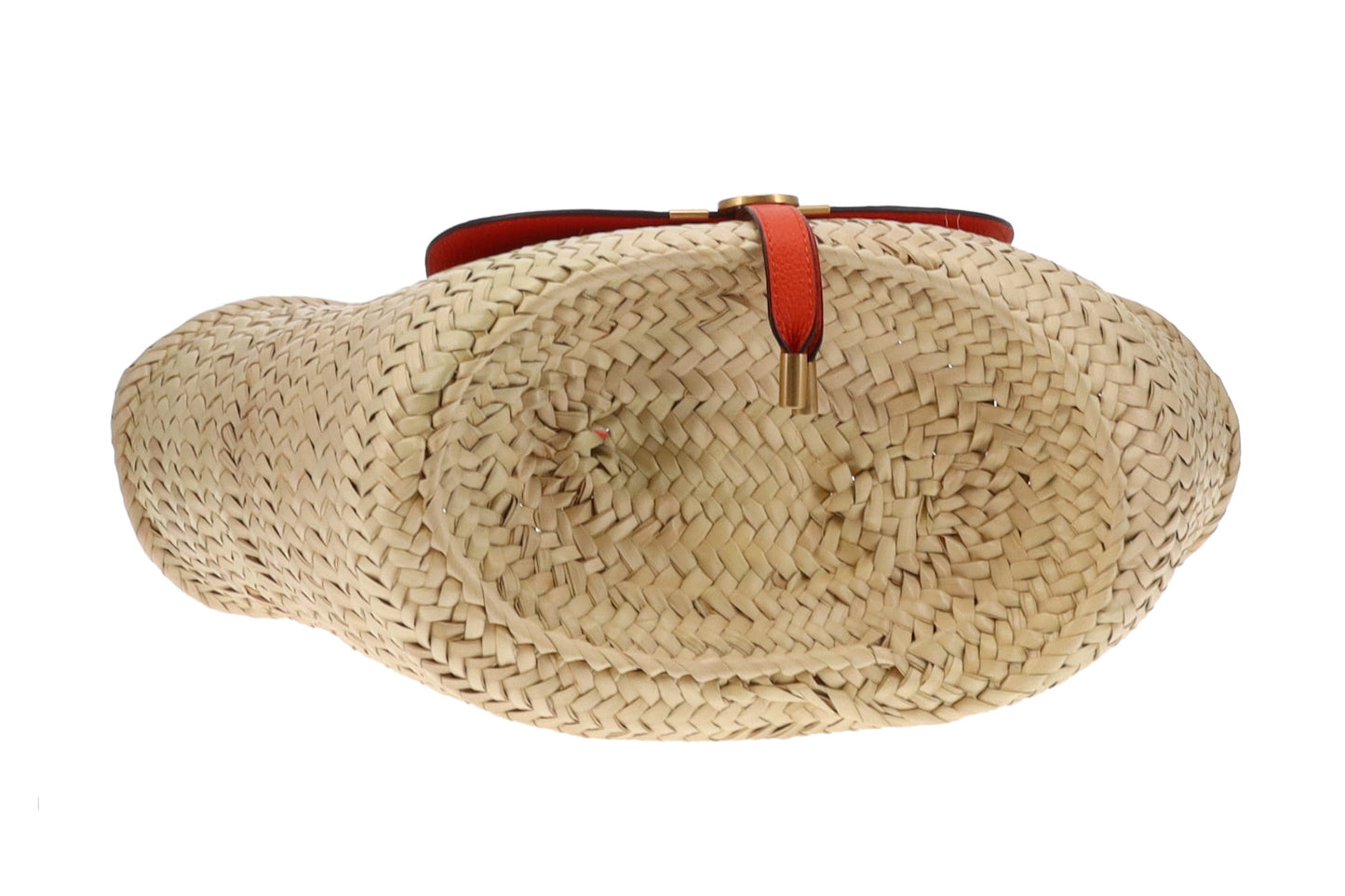 Chloe Marcie Basket Bag Medium Rusted Orange