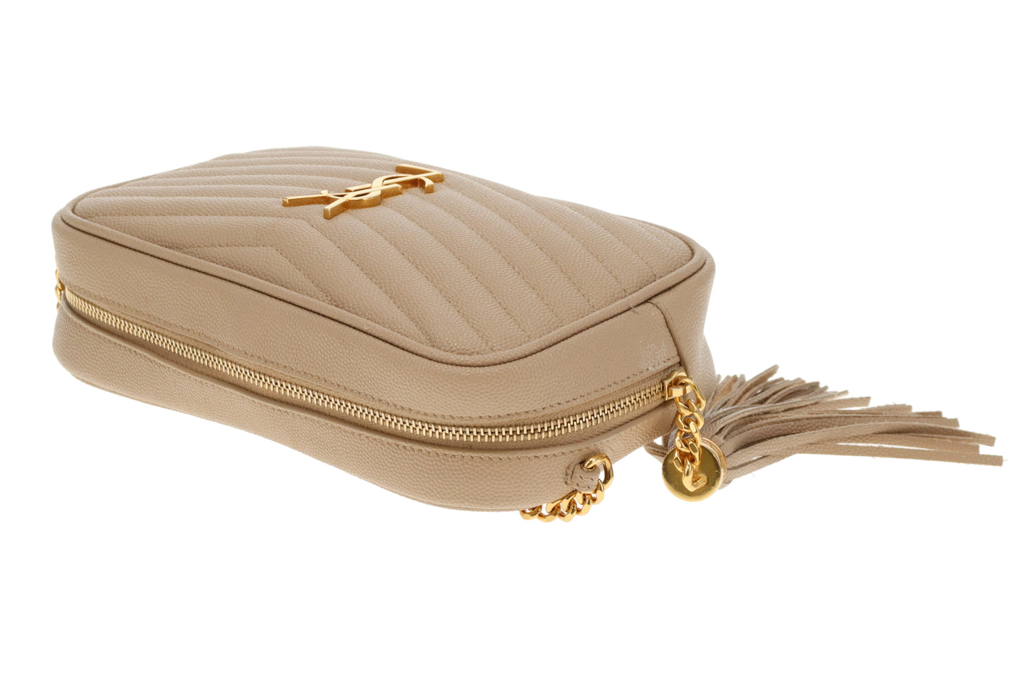 Saint Laurent Lou Mini Matelasse Leather Shoulder Bag