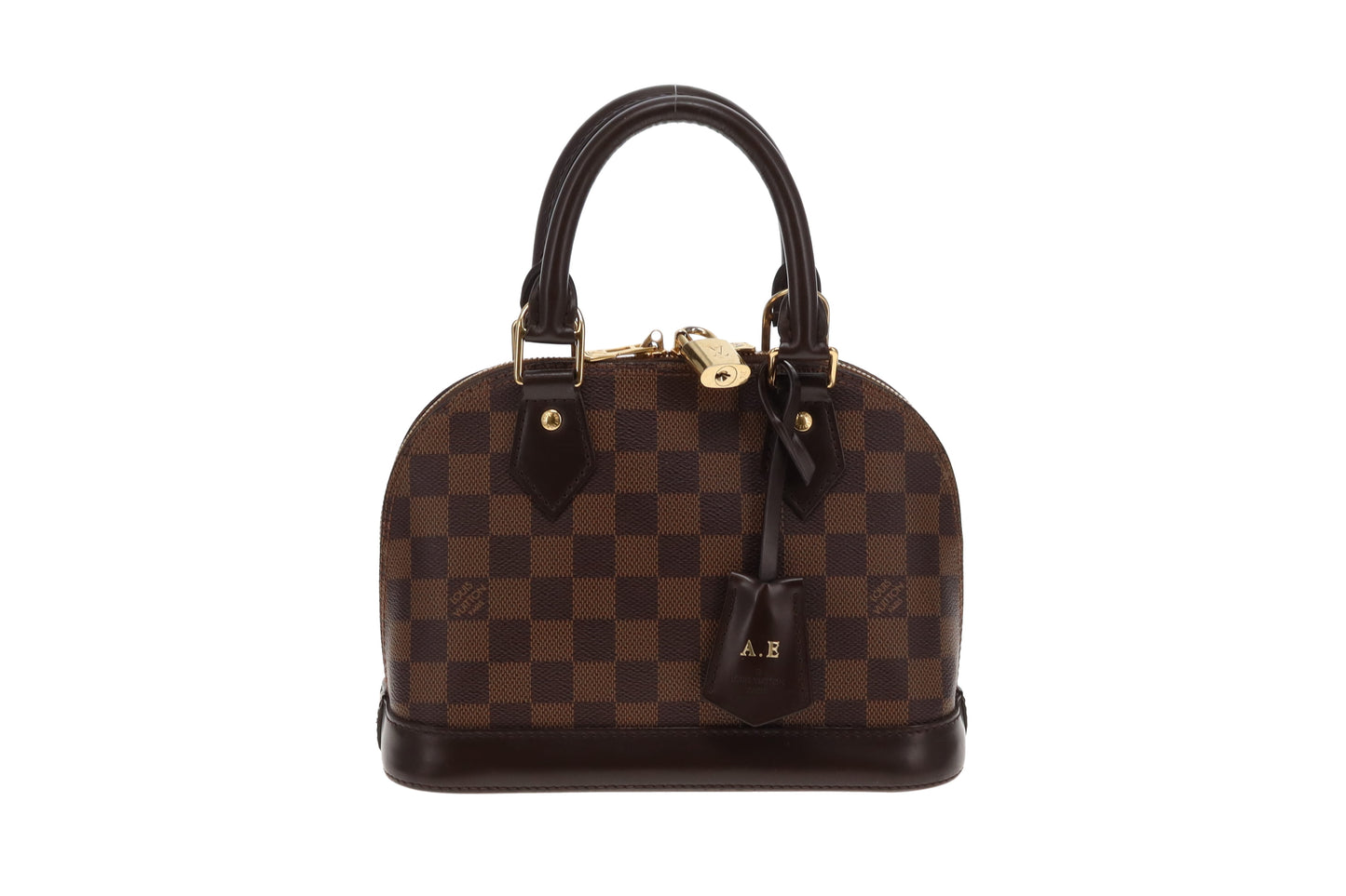 Louis Vuitton Alma BB Damier Ebene NFID (Hotstamp Clochette AE)