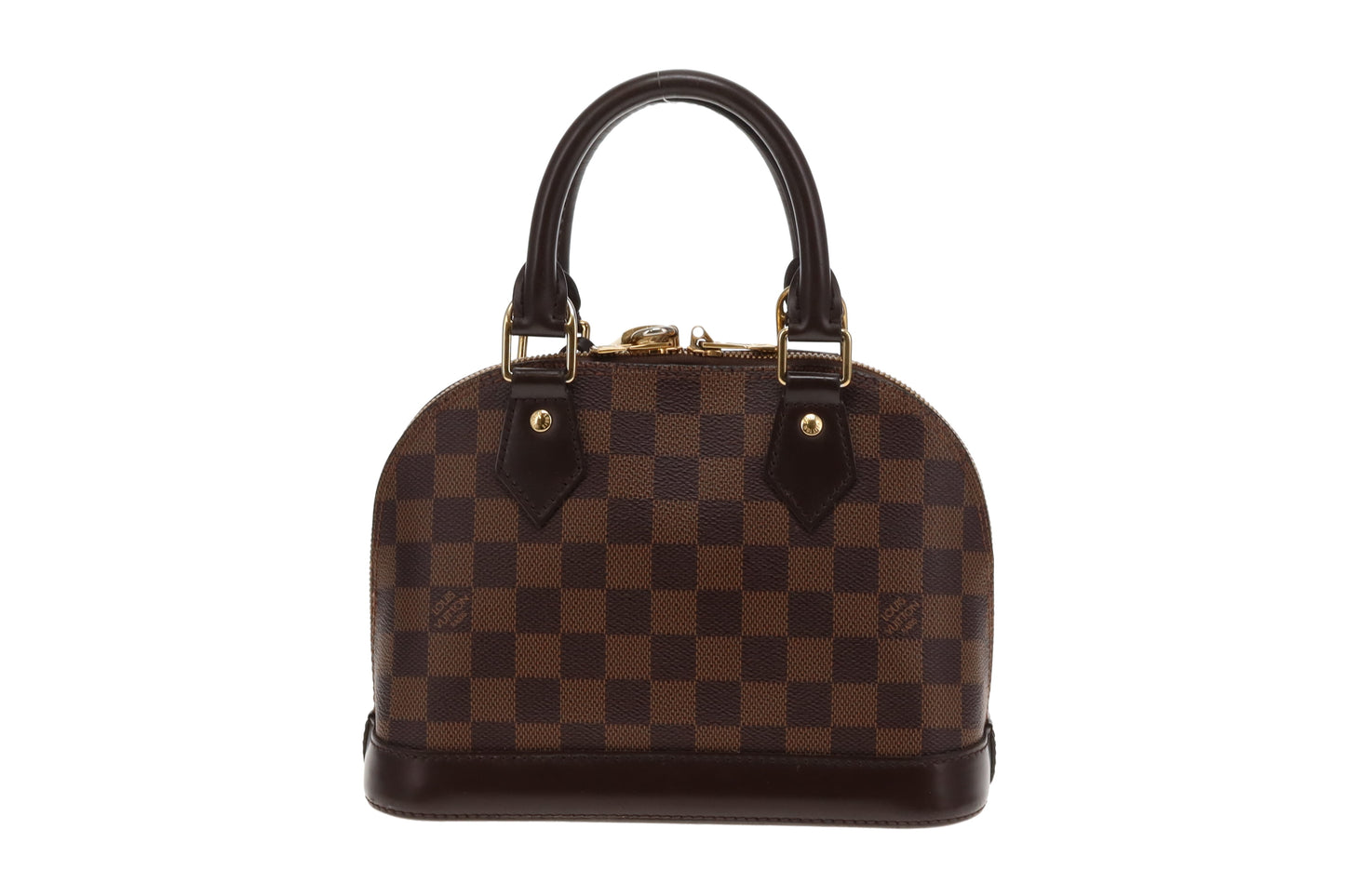Louis Vuitton Alma BB Damier Ebene NFID (Hotstamp Clochette AE)