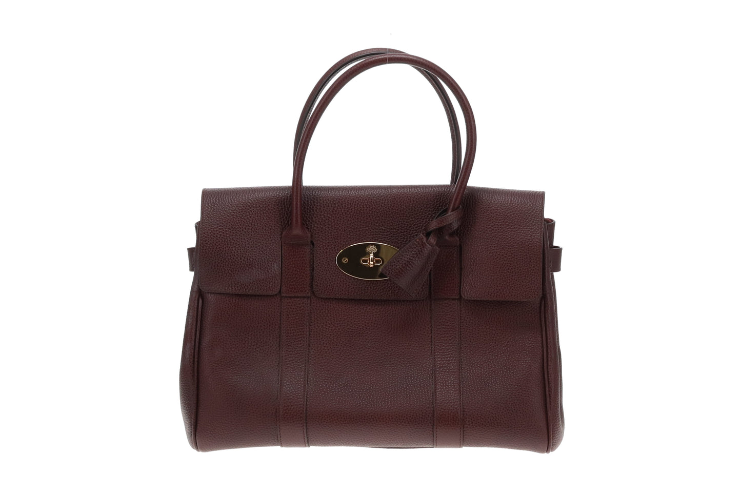 Mulberry Bayswater Oxblood Heritage Gold Hardware