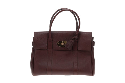 Mulberry Bayswater Oxblood Heritage Gold Hardware