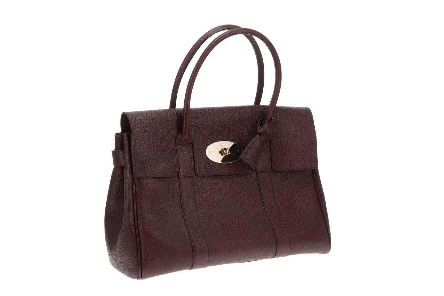 Mulberry Bayswater Oxblood Heritage Gold Hardware