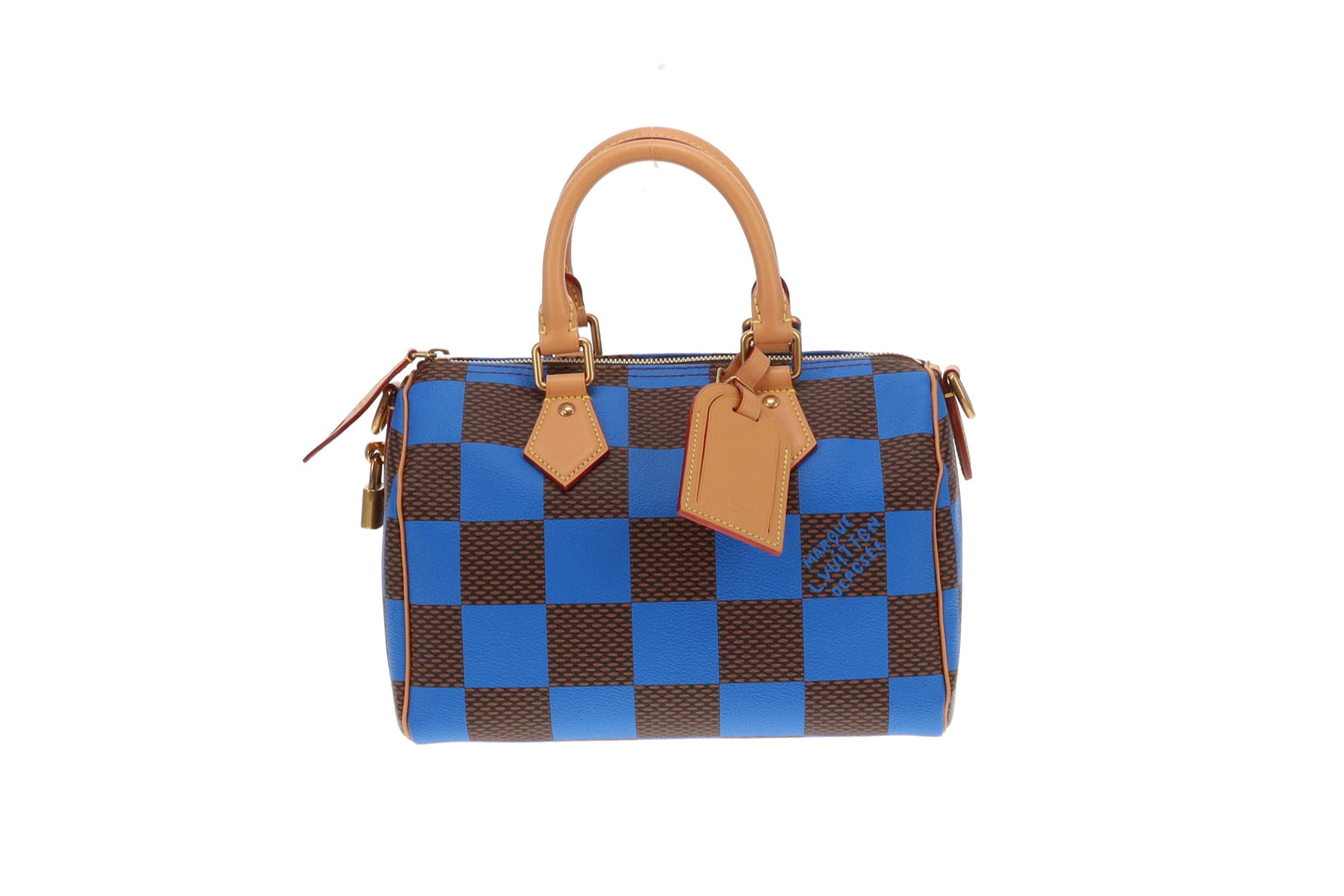 Louis Vuitton Speedy Bandouliere 25 Blue Damier Pop (NFID)