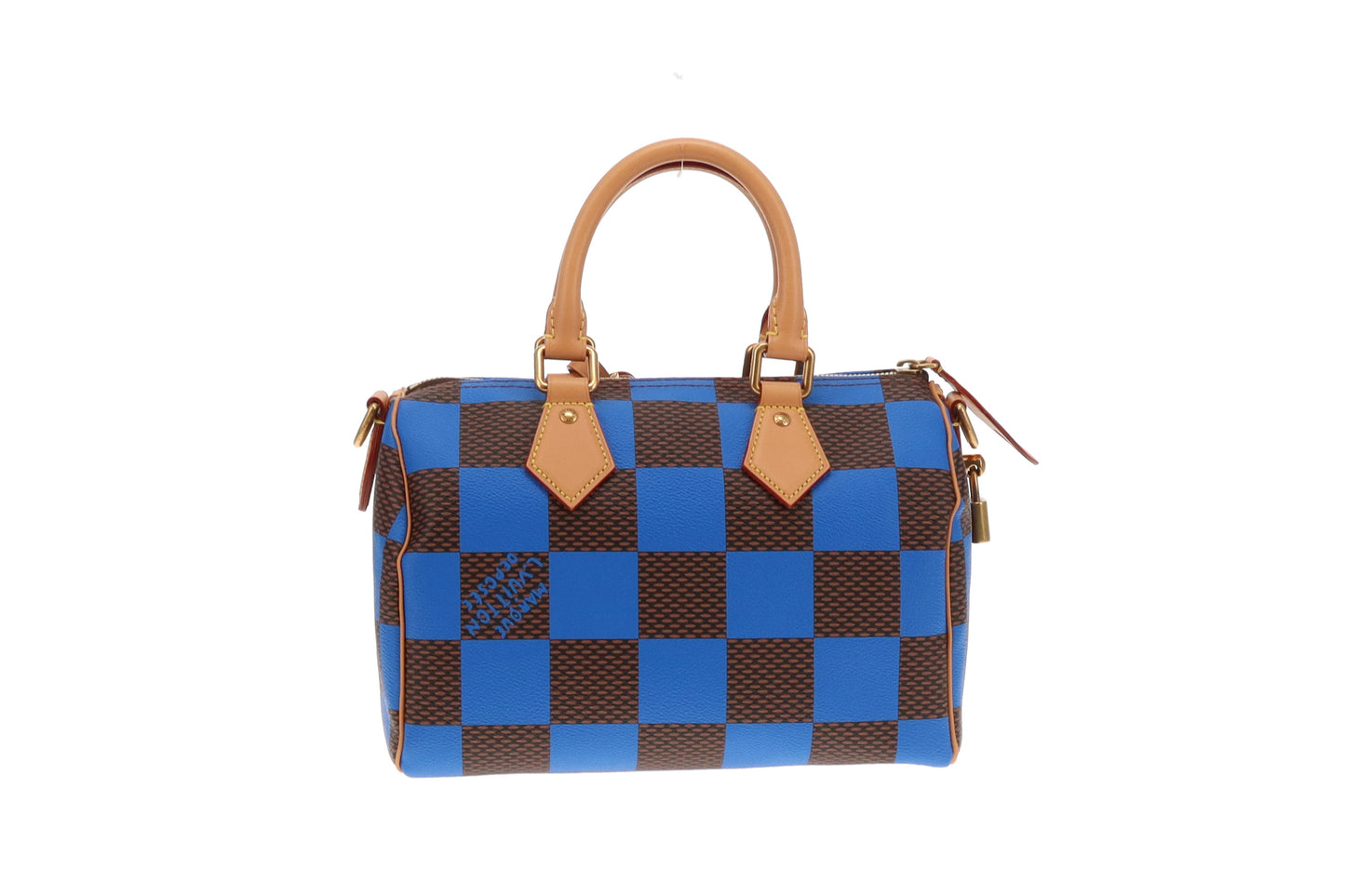 Louis Vuitton Speedy Bandouliere 25 Blue Damier Pop (NFID)
