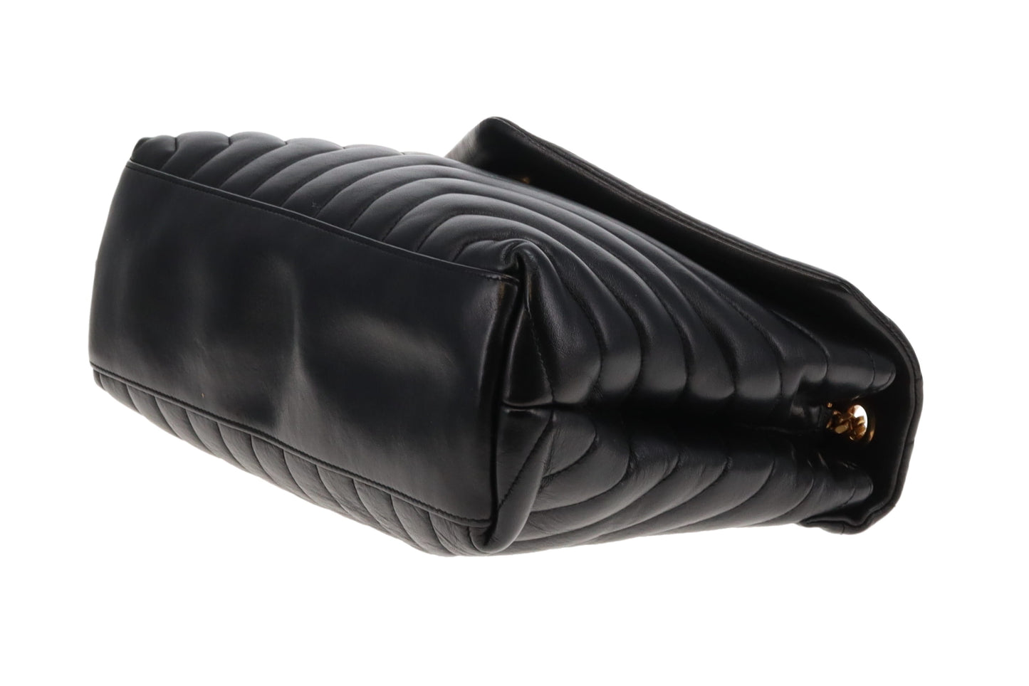 Saint Laurent Loulou Medium Black Gold HW 2018