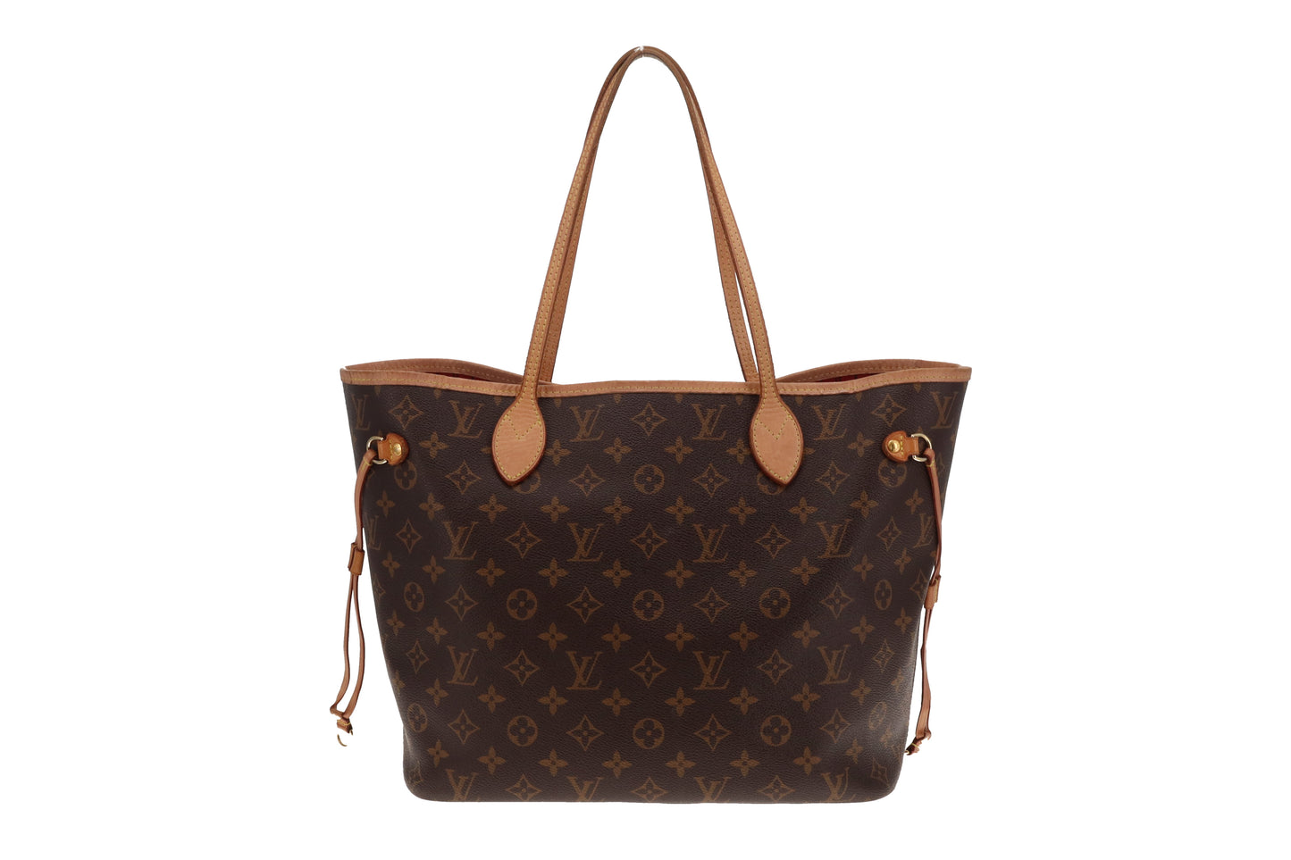 Louis Vuitton Neverfull MM with Pochette Monogram & Red SF0290 - 2020