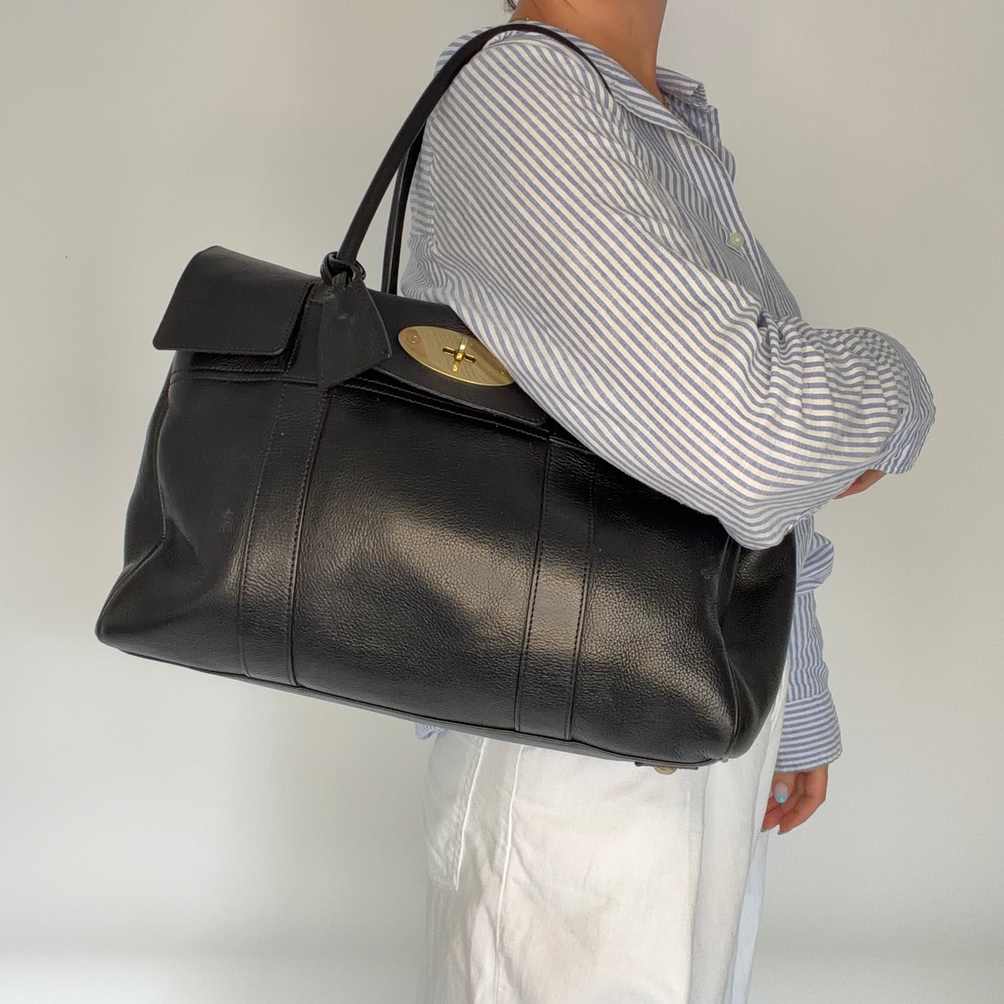 Mulberry Bayswater Classic Black Leather