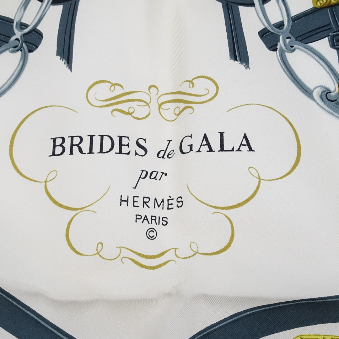 Hermes Brides de Gala 100% Silk Scarf 90