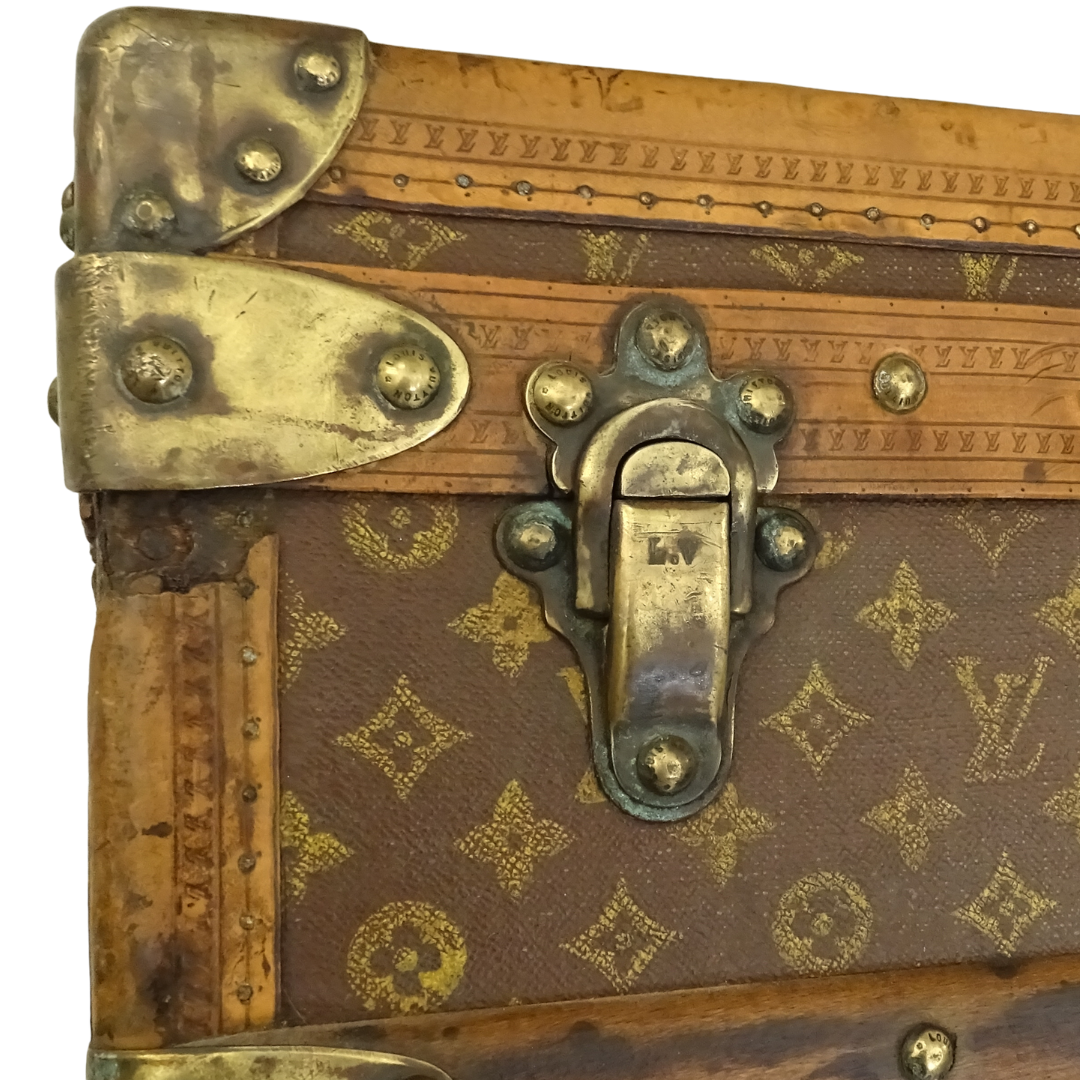 Louis Vuitton Antique Steamer Trunk 1920's - 1930's