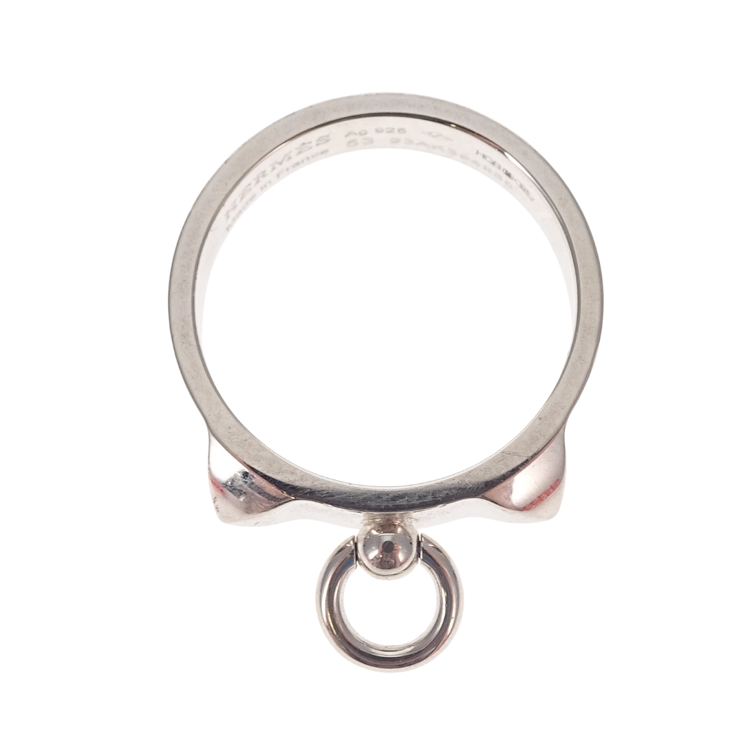 Hermes CDC Ring Sterling Silver (size 53)