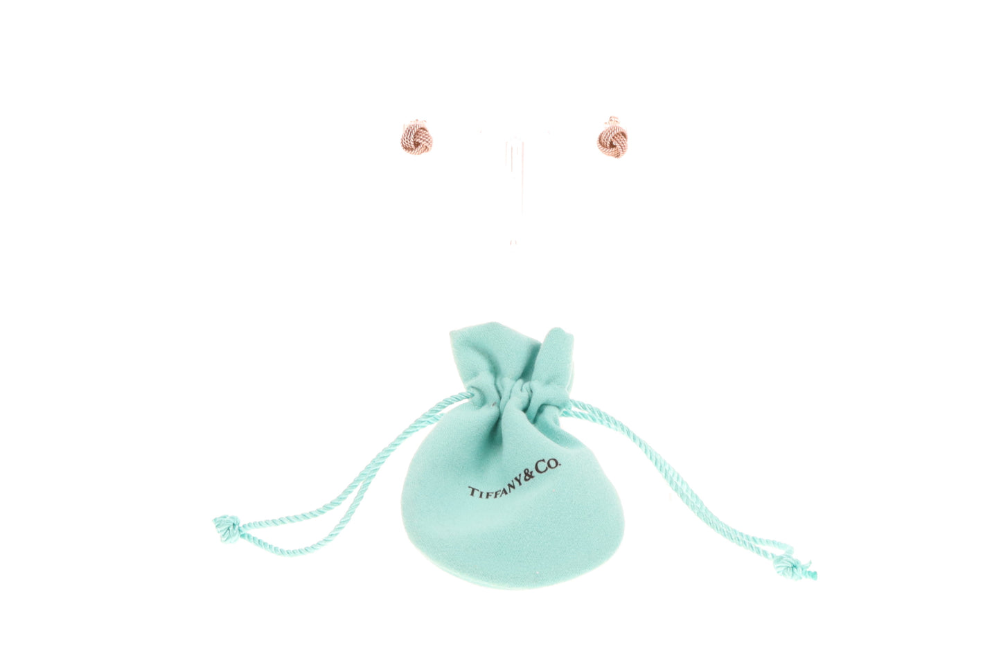 Tiffany & Co Knot Earrings Sterling Silver 2