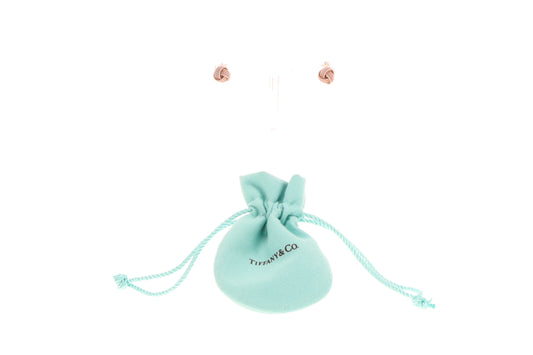 Tiffany & Co Knot Earrings Sterling Silver 2