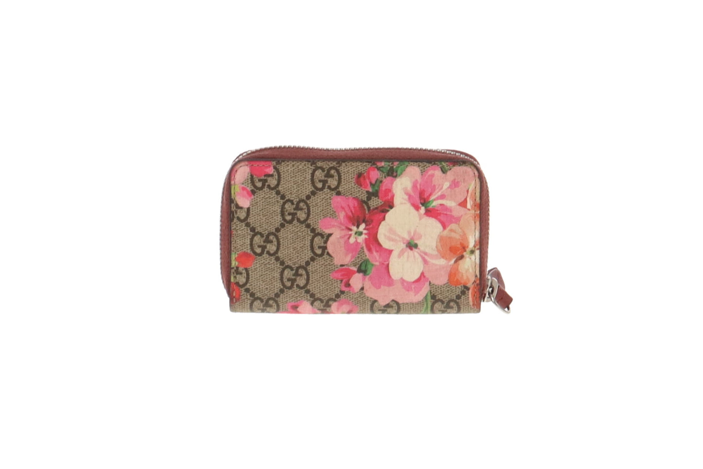 Gucci Blooms Collection Small GG Supreme Coin & Card Case