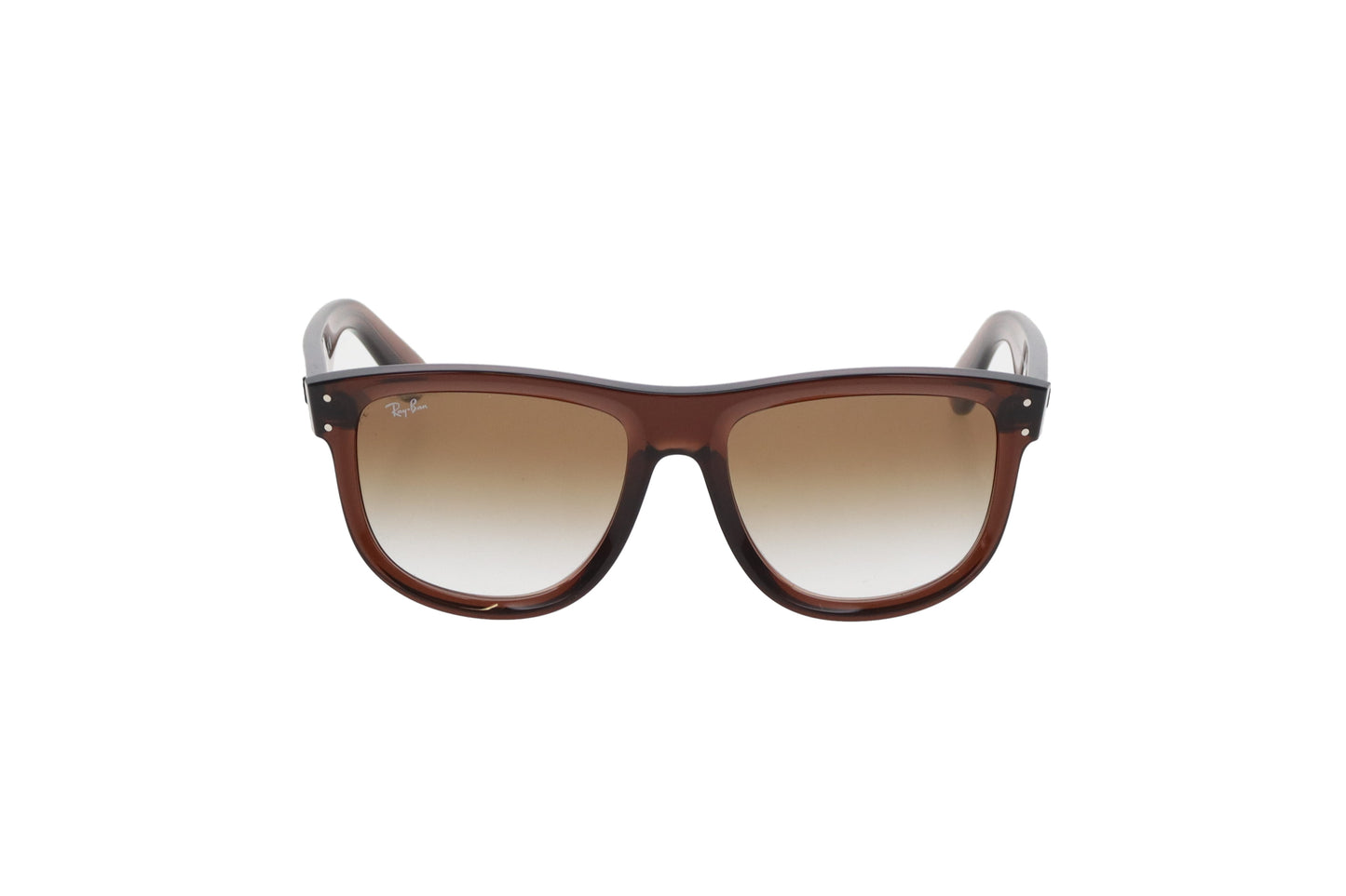 Ray-Ban Boyfriend Reverse in Polished Transparent Brown Frames