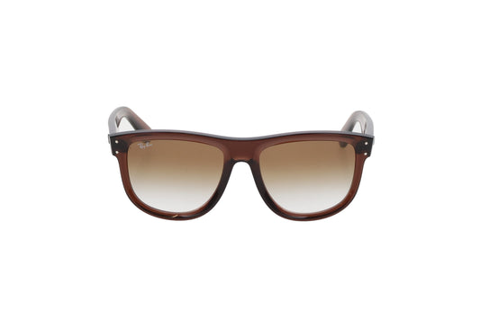 Ray-Ban Boyfriend Reverse in Polished Transparent Brown Frames
