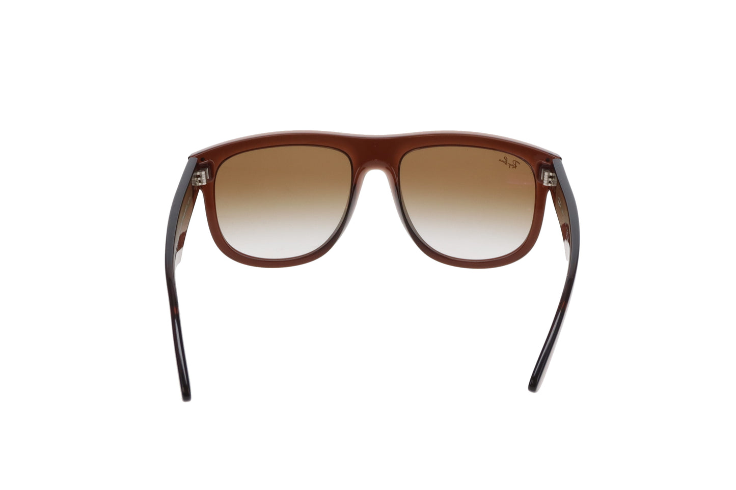 Ray-Ban Boyfriend Reverse in Polished Transparent Brown Frames