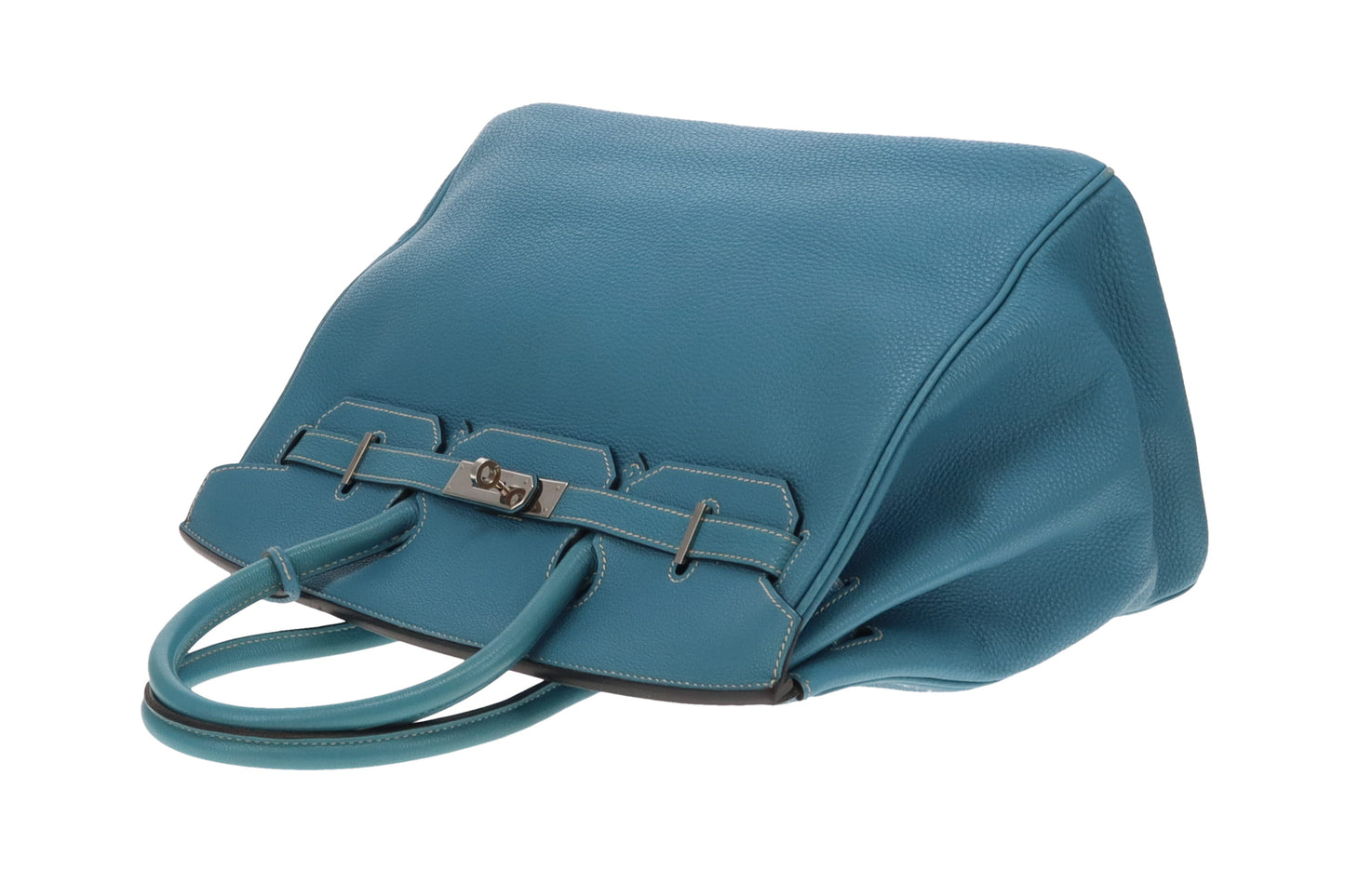 Hermes Birkin 35 Bleu Jean Togo With Palladium HW 2003