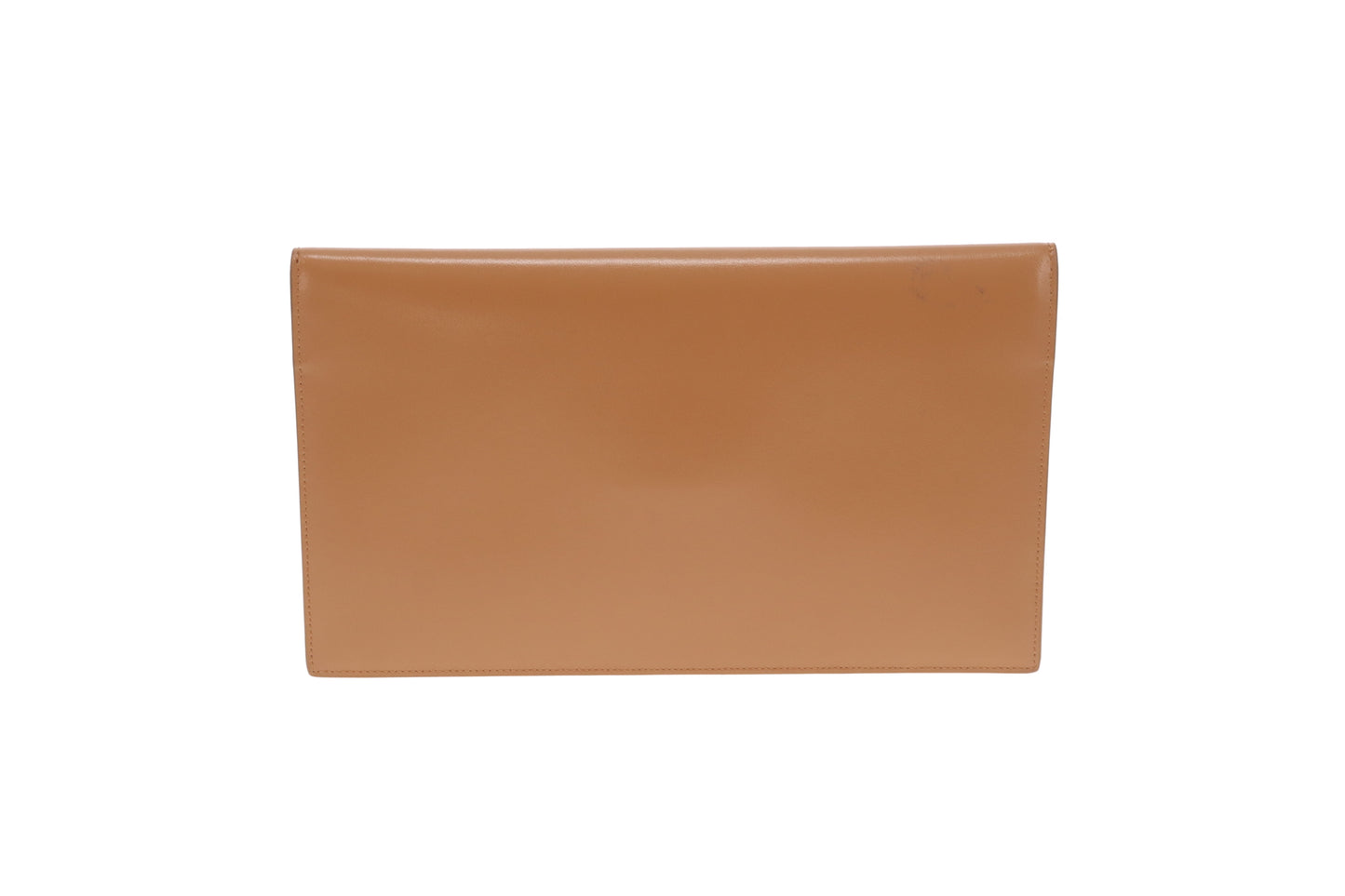 Saint Laurent Uptown Pouch Camel Smooth Leather GHW