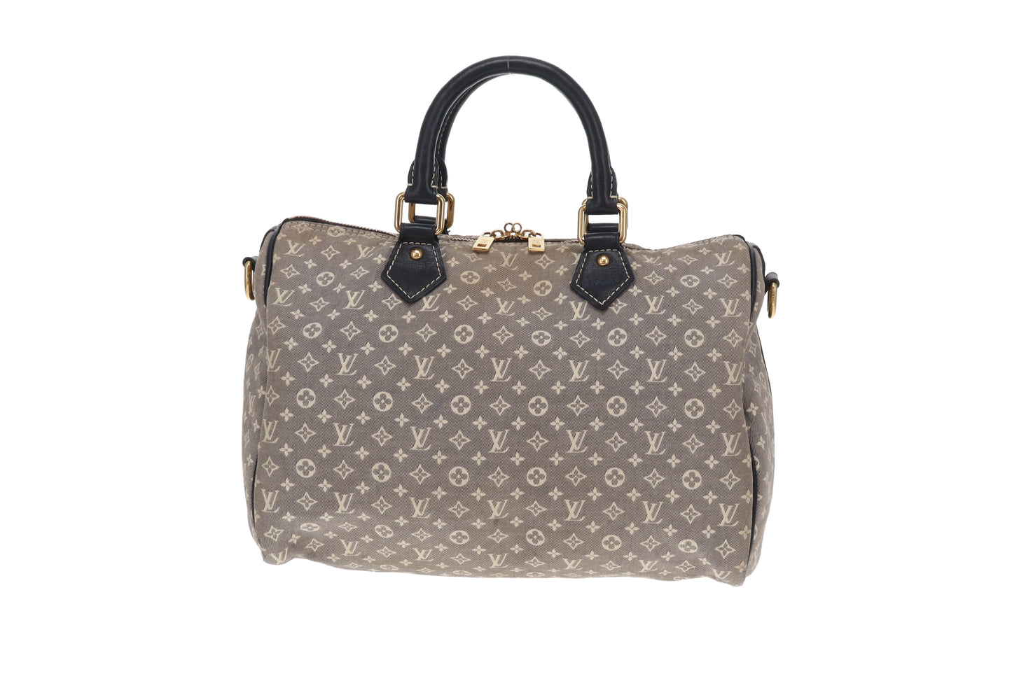 Louis Vuitton Speedy 30 Bandouliere Mini Lin Navy TR3190 - 2010