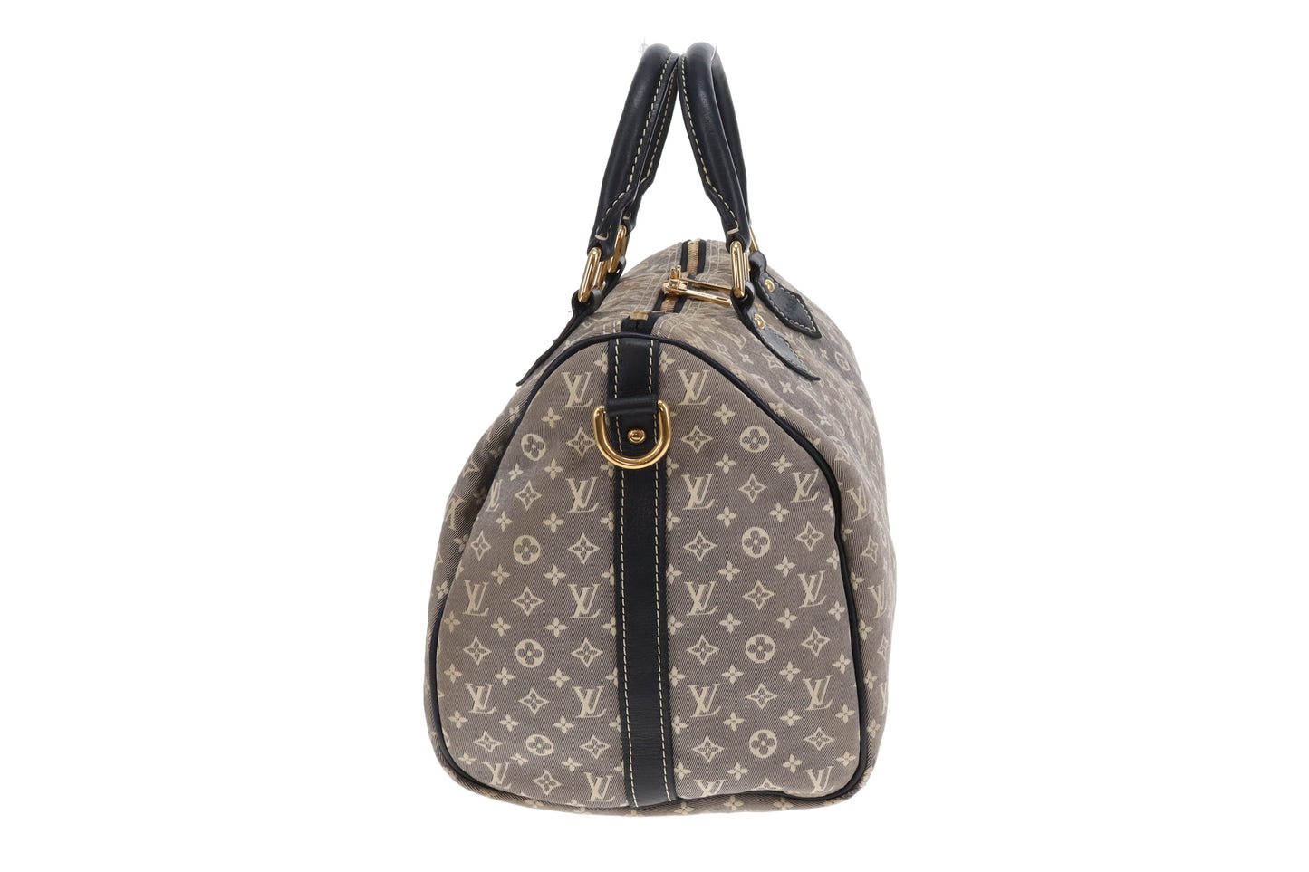 Louis Vuitton Speedy 30 Bandouliere Mini Lin Navy TR3190 - 2010