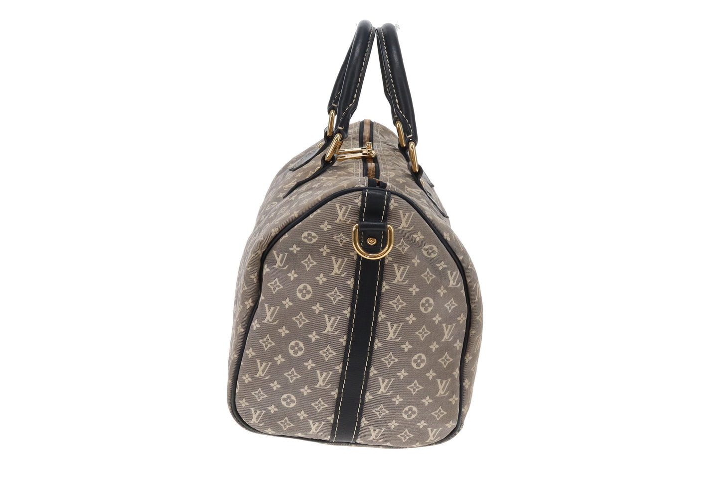 Louis Vuitton Speedy 30 Bandouliere Mini Lin Navy TR3190 - 2010