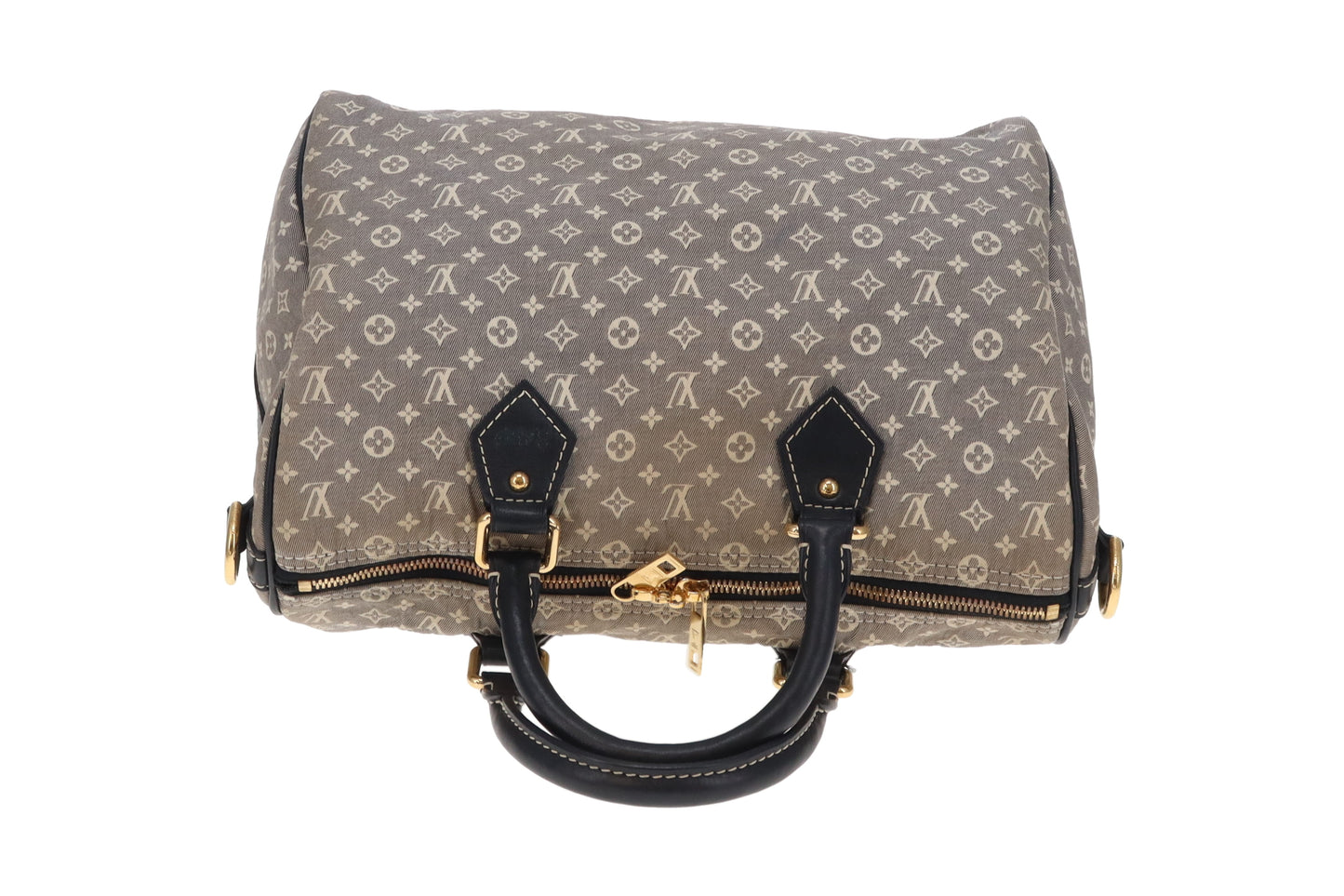 Louis Vuitton Speedy 30 Bandouliere Mini Lin Navy TR3190 - 2010