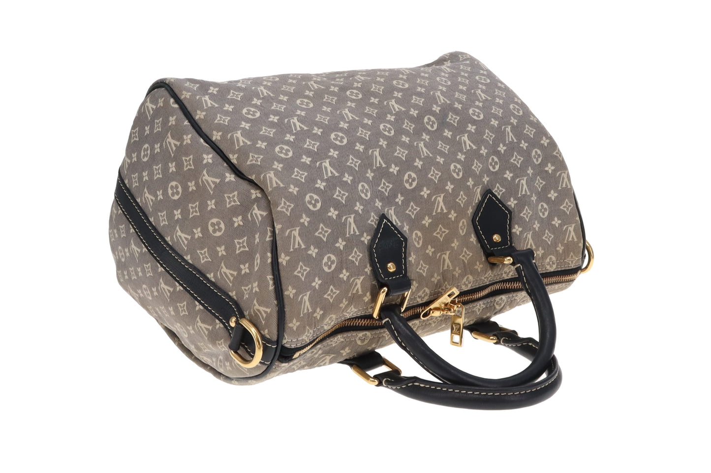 Louis Vuitton Speedy 30 Bandouliere Mini Lin Navy TR3190 - 2010