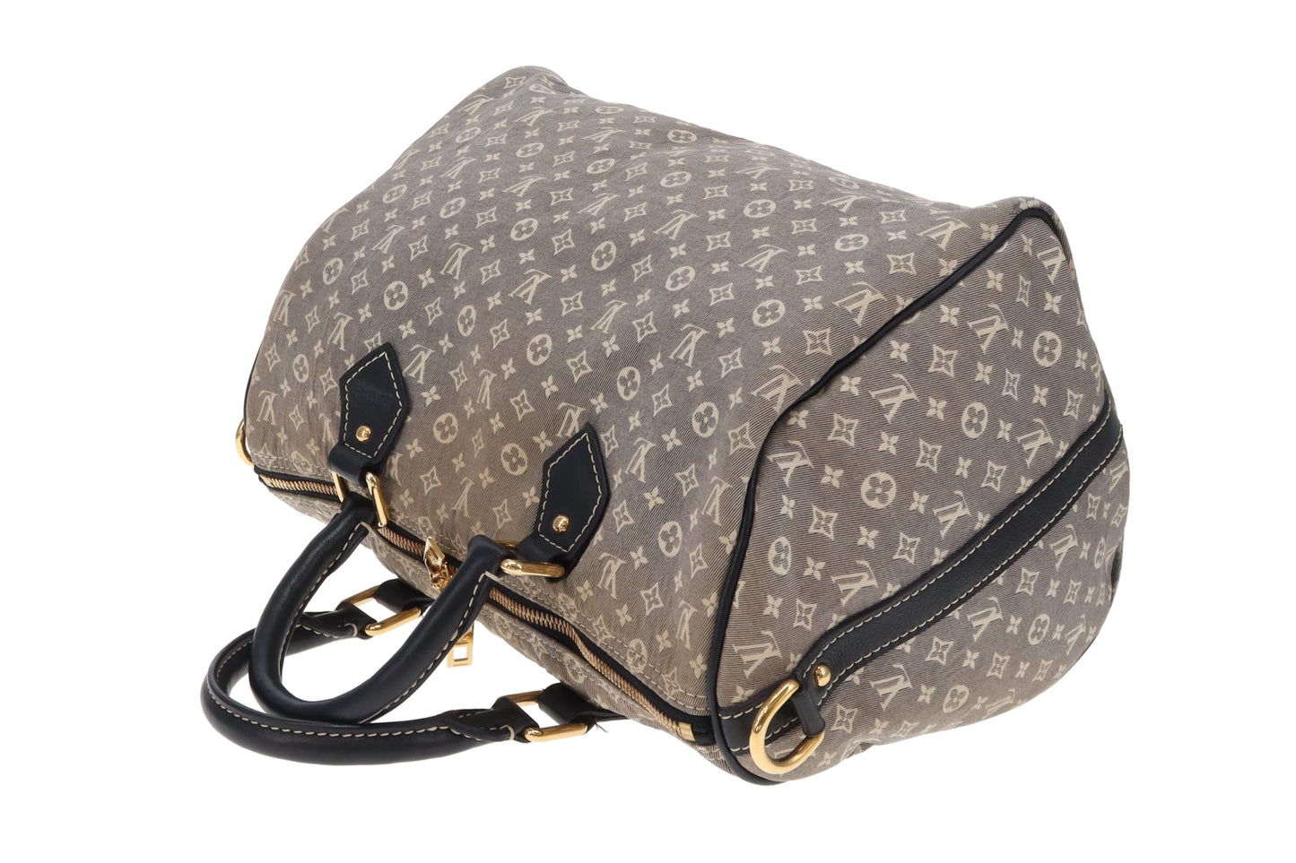 Louis Vuitton Speedy 30 Bandouliere Mini Lin Navy TR3190 - 2010