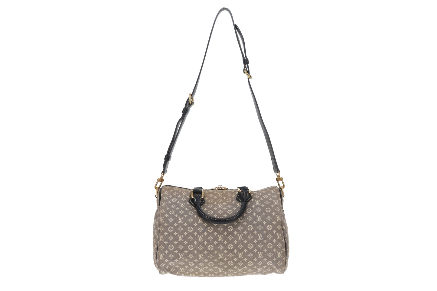 Louis Vuitton Speedy 30 Bandouliere Mini Lin Navy TR3190 - 2010