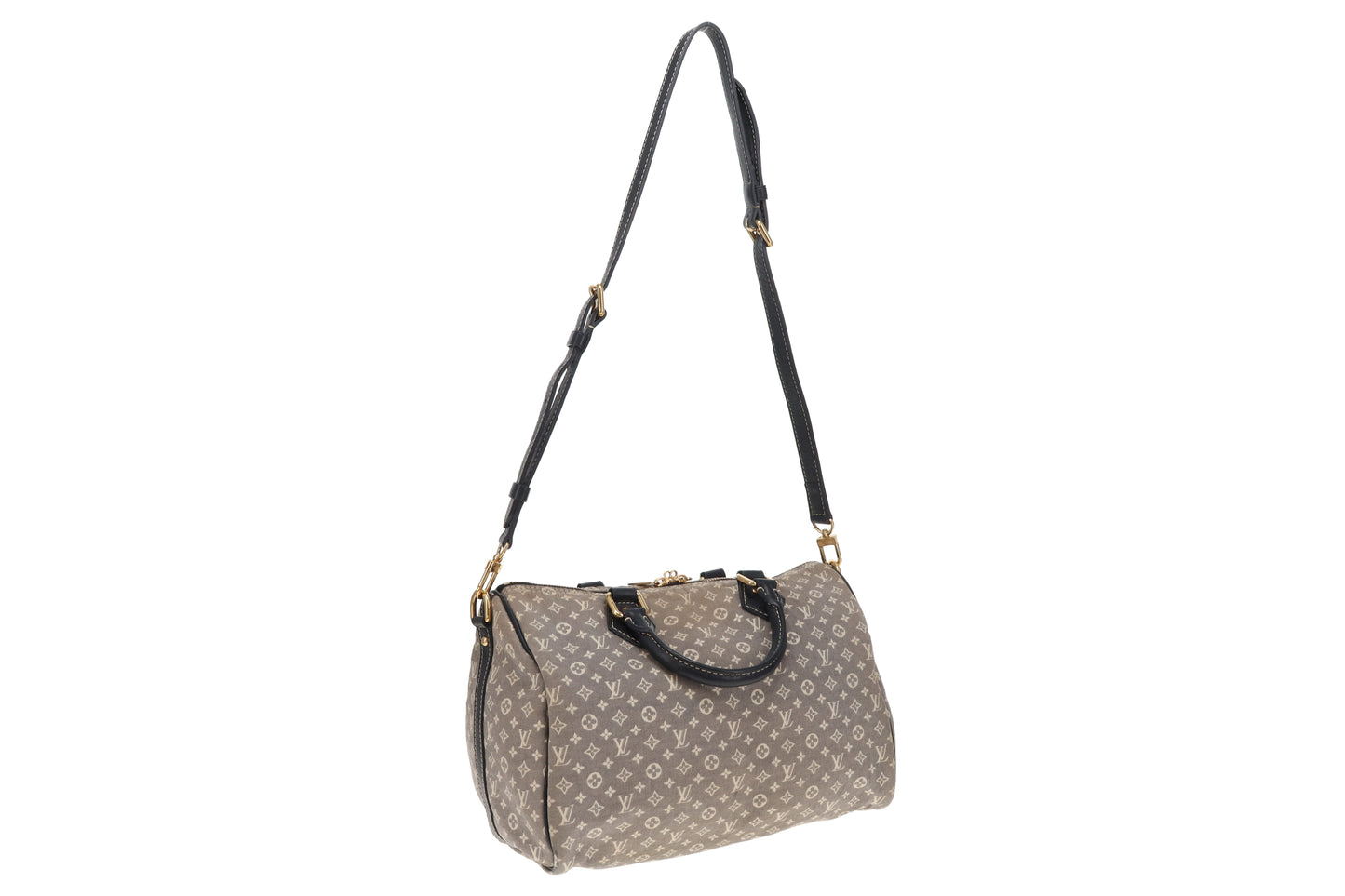 Louis Vuitton Speedy 30 Bandouliere Mini Lin Navy TR3190 - 2010