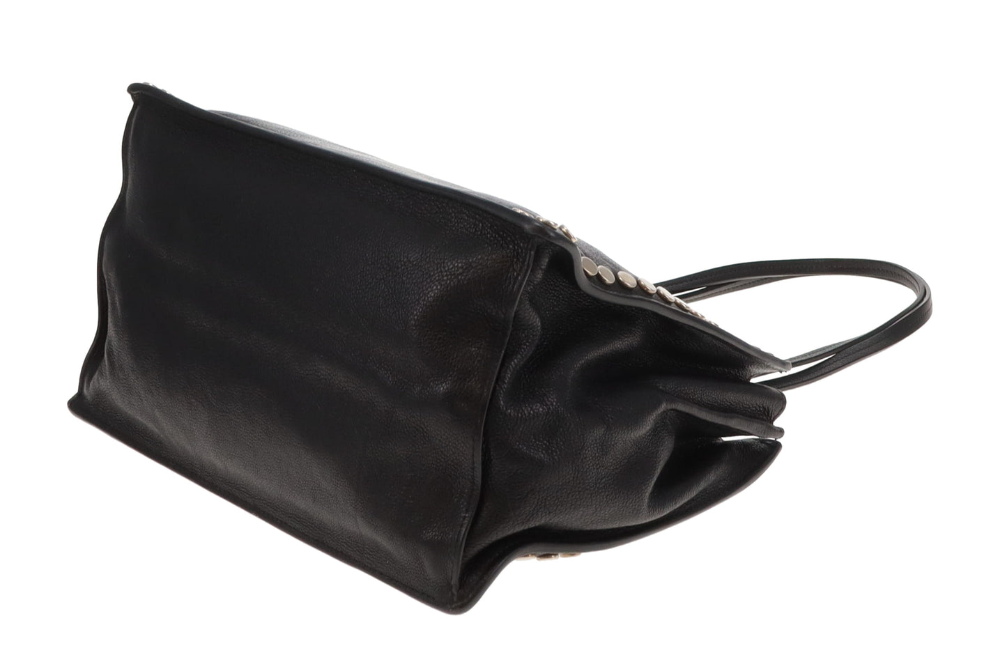 Prada Etiquette Tote Studded Small Black