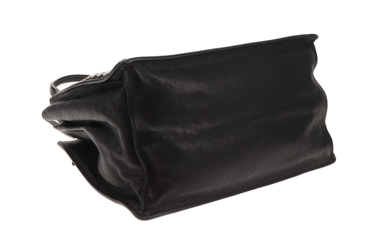 Prada Etiquette Tote Studded Small Black