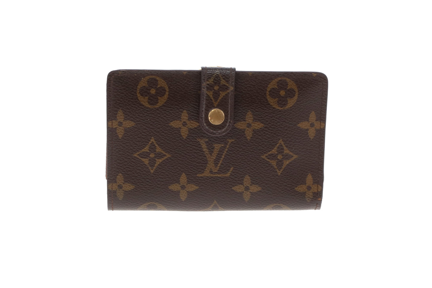 Louis Vuitton Kiss Lock French Purse Monogram Vintage CAoo25