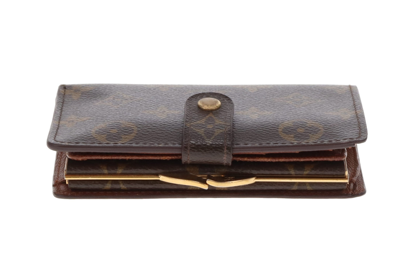 Louis Vuitton Kiss Lock French Purse Monogram Vintage CAoo25