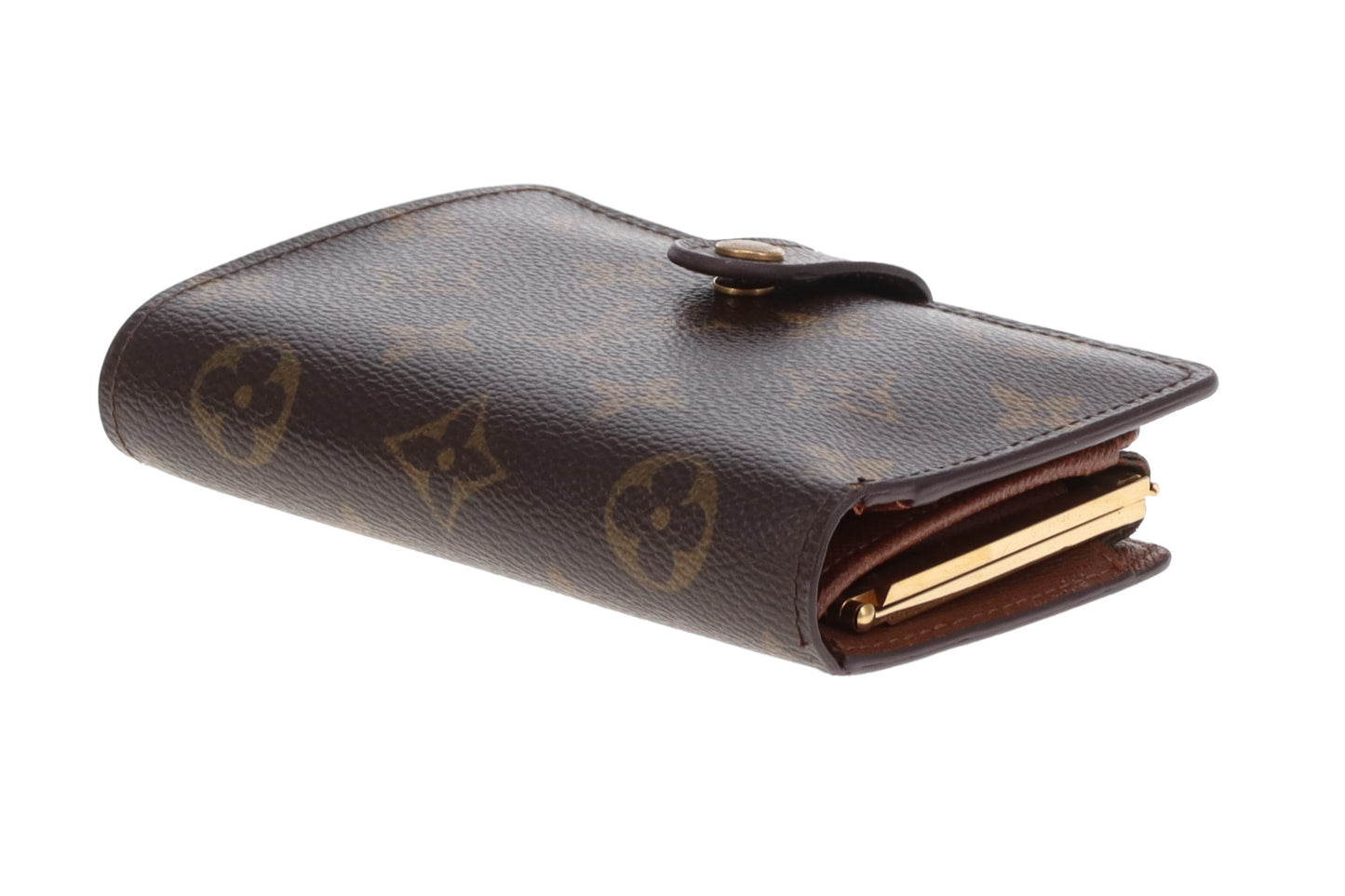 Louis Vuitton Kiss Lock French Purse Monogram Vintage CAoo25