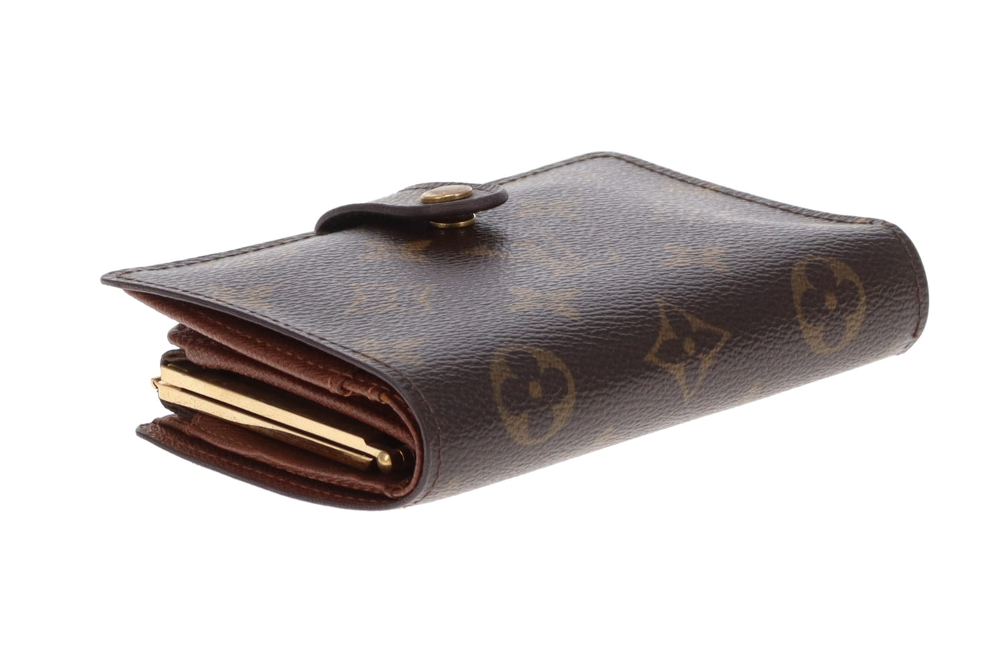Louis Vuitton Kiss Lock French Purse Monogram Vintage CAoo25