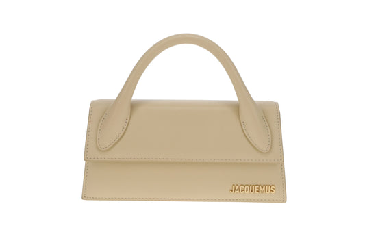 Jacquemus Le Bambino Pale Yellow Leather
