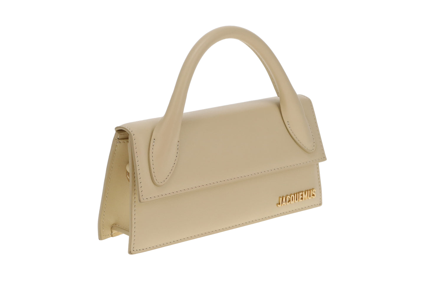 Jacquemus Le Bambino Pale Yellow Leather