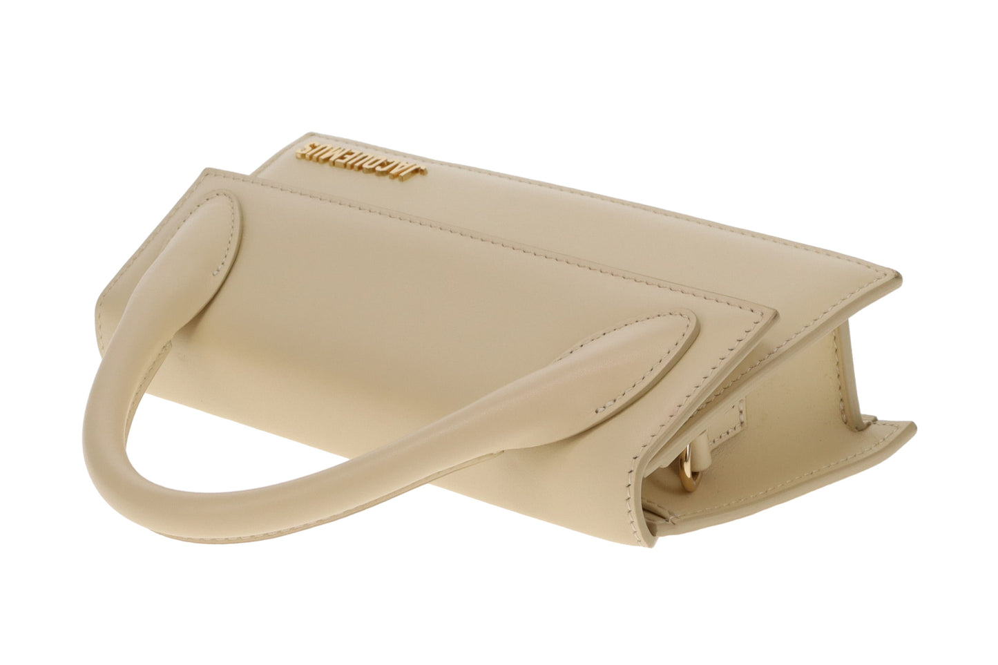 Jacquemus Le Bambino Pale Yellow Leather