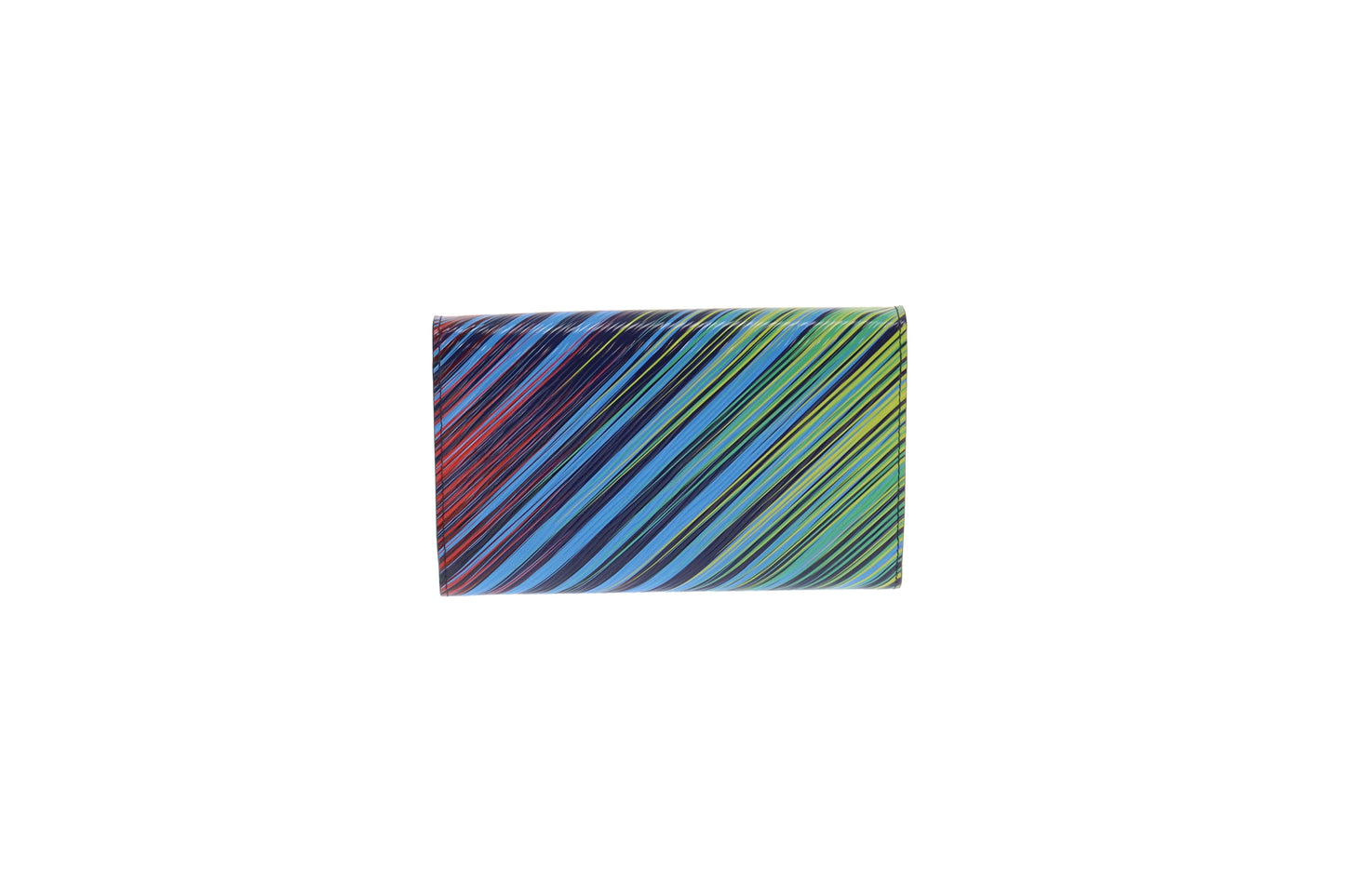 Louis Vuitton Blue, Pattern Print EPI Tropical Twist Chain Wallet